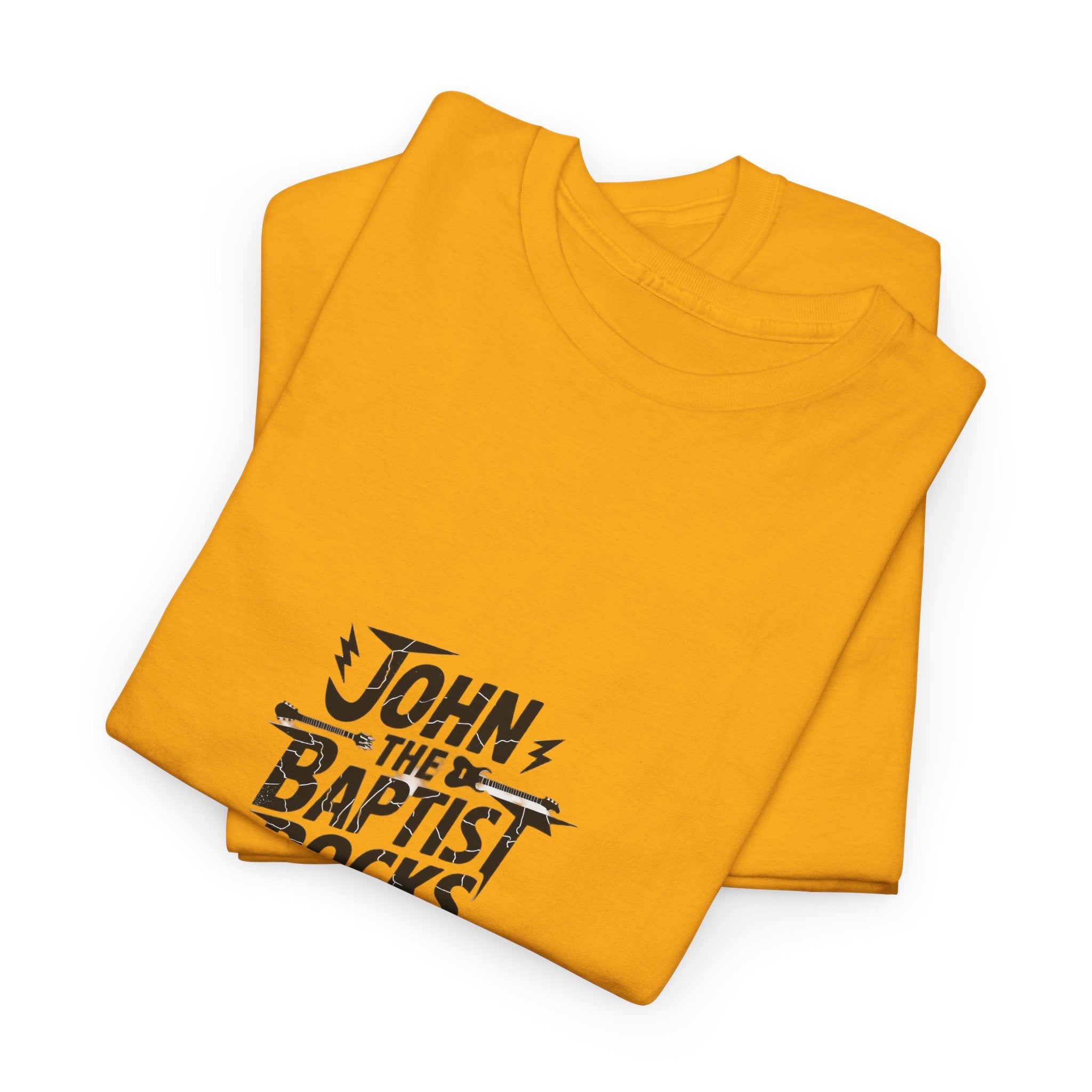 John the Baptist Rocks T-Shirt — Rock ’n’ Roll Christian Tee