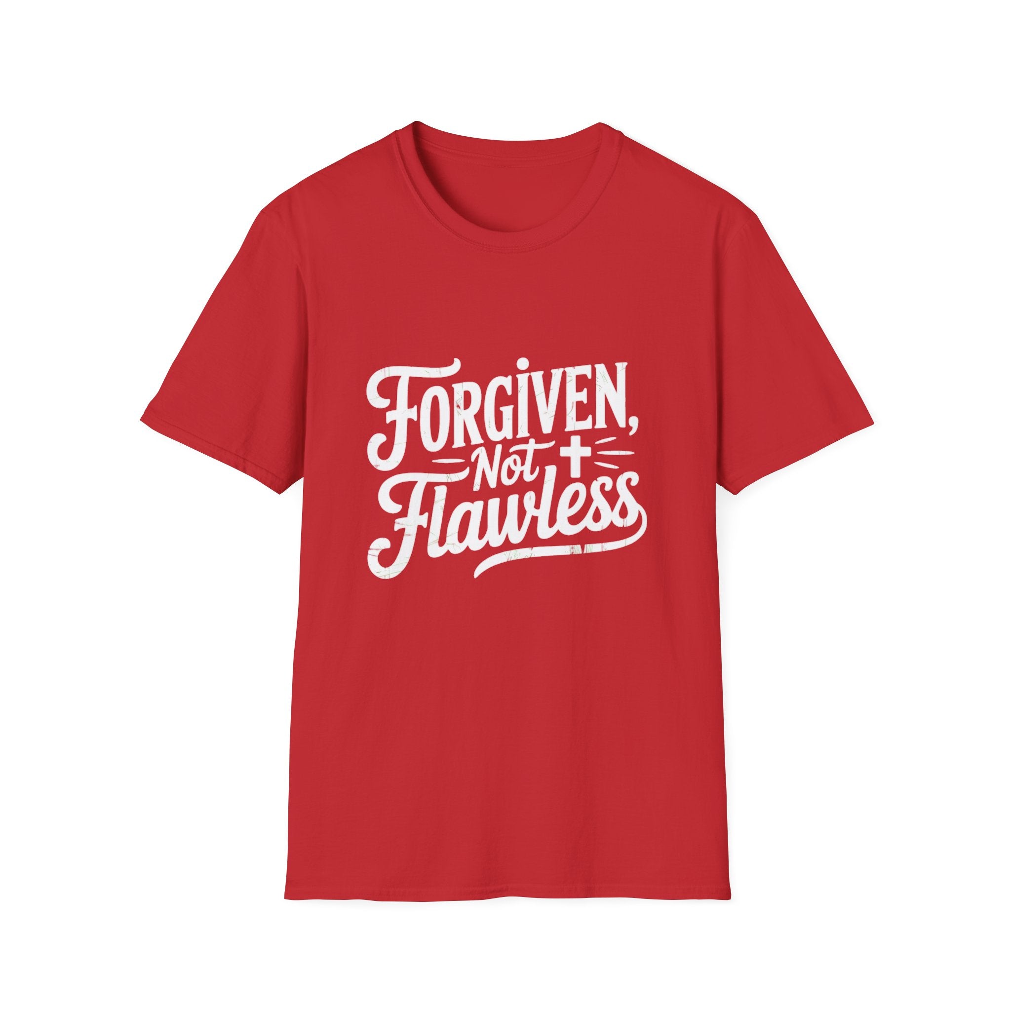 Forgiven Not Flawless T-Shirt – Faith Over Perfection