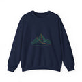 Topographic Contour Mountain Sweatshirt | topographic map print, contour line design