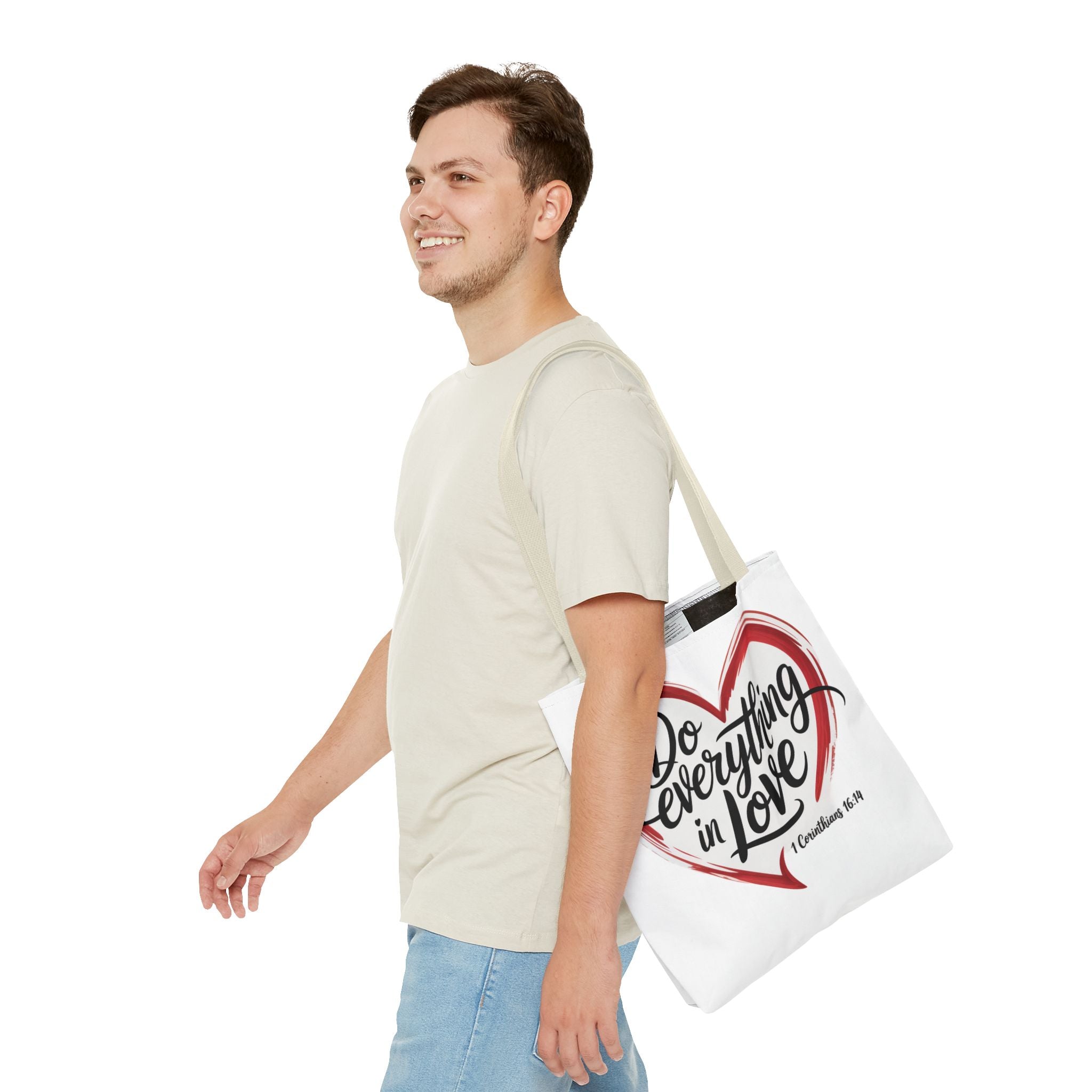 Do Everything in Love Tote