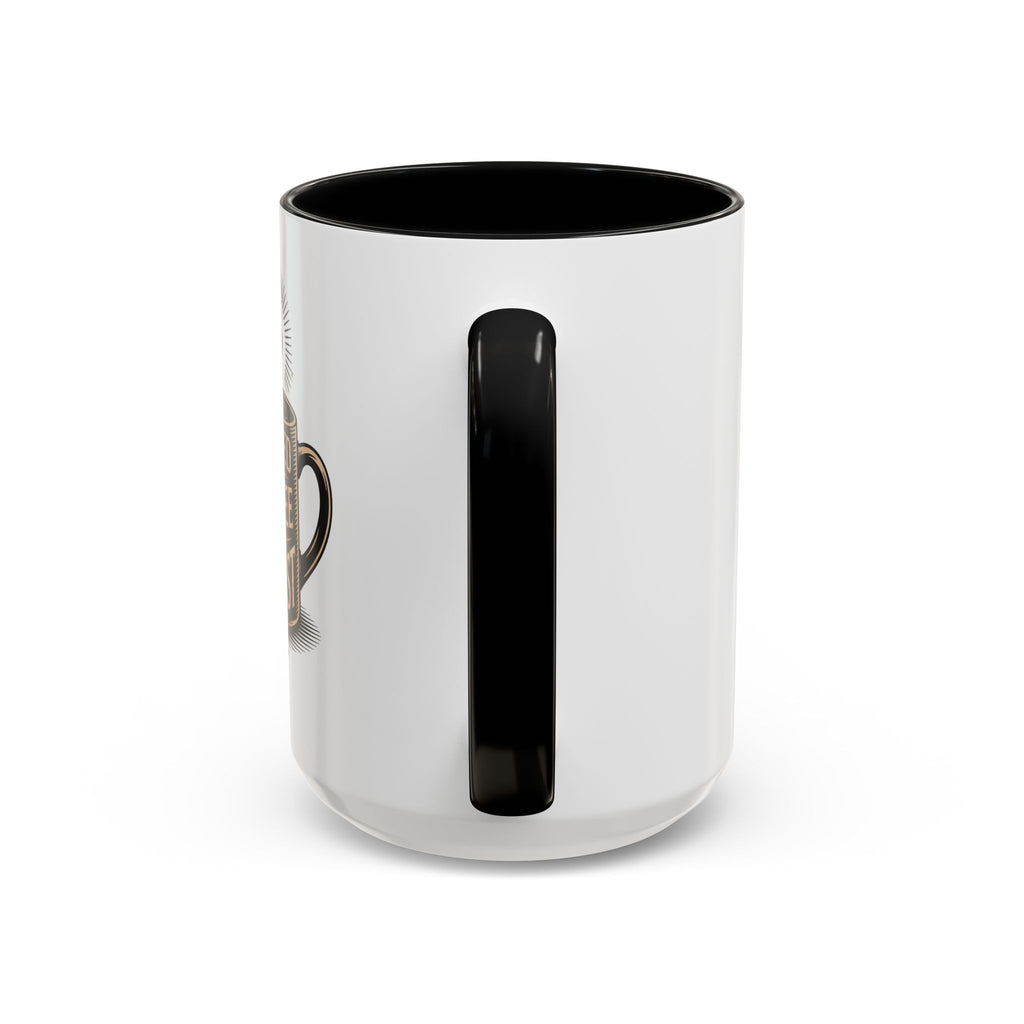 Fueled by Coffee and Christ Mug — Two-Tone 11oz
