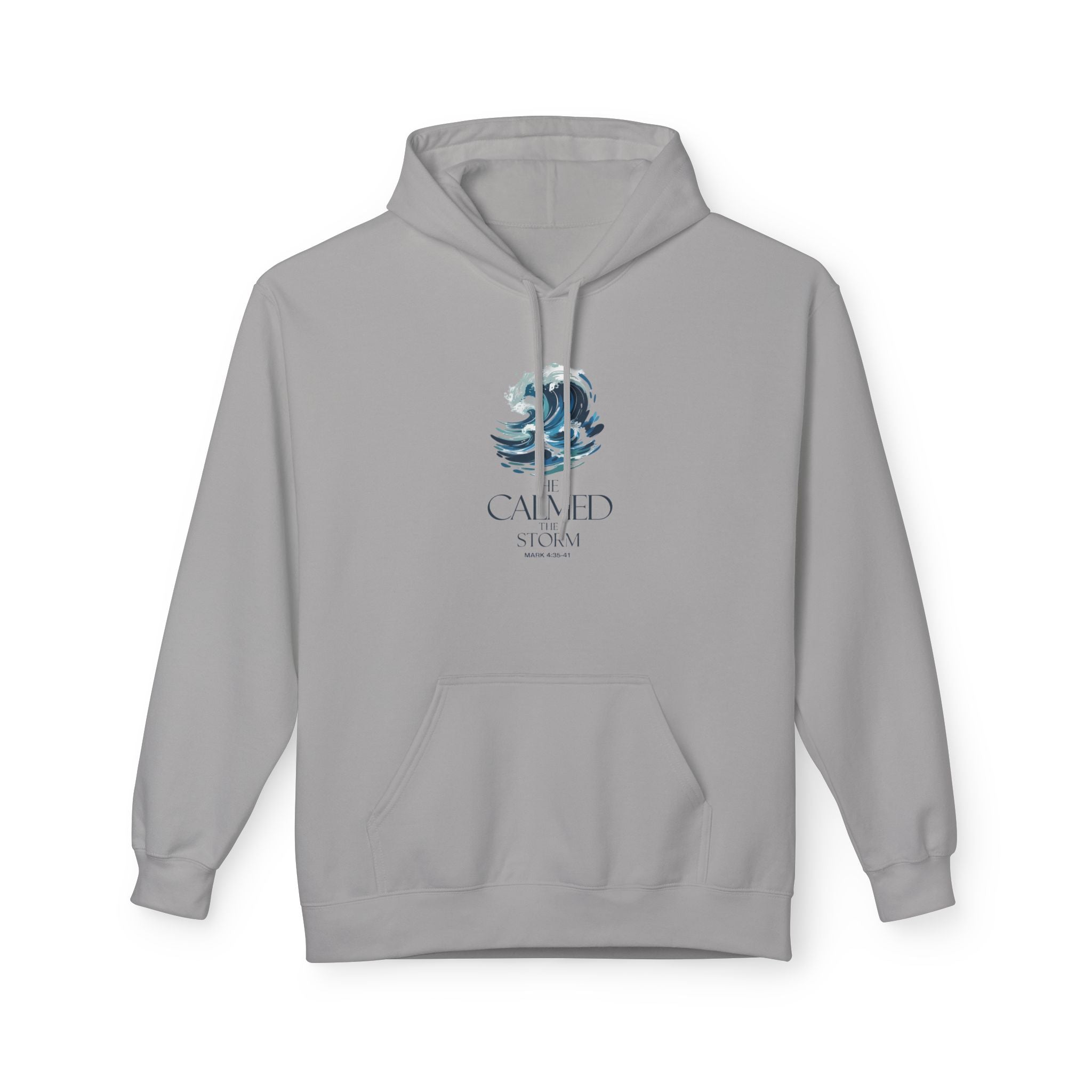 Calmed Soul Floral Hoodie - Serenity Botanical Graphic Sweatshirt