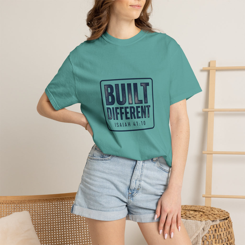 Built Different Isaiah 41:10 Tee