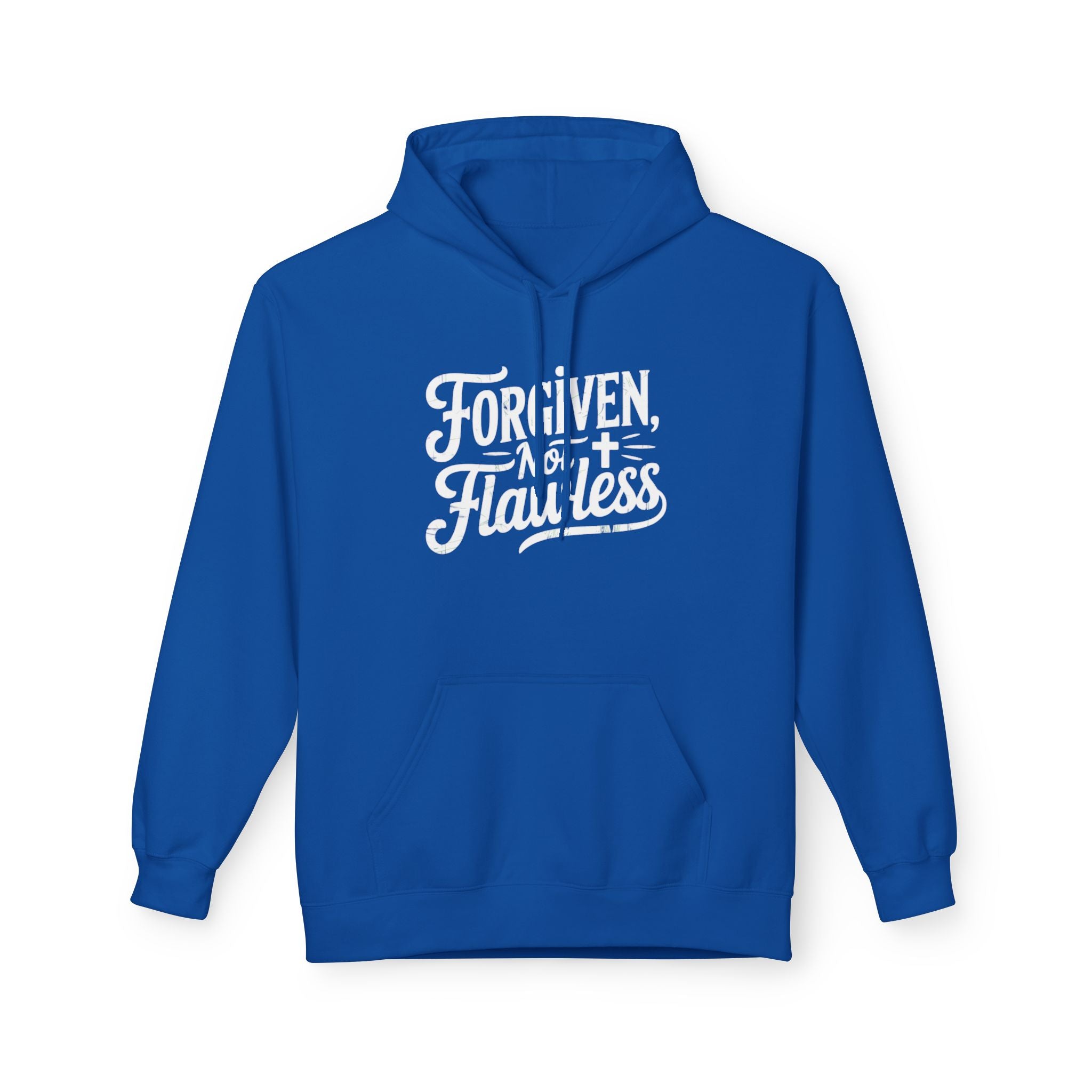 Forgiven Not Flawless - Christian Faith Hoodie