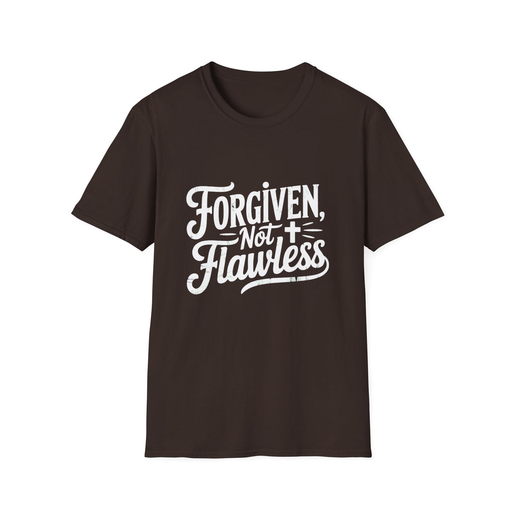 Forgiven Not Flawless T-Shirt – Faith Over Perfection