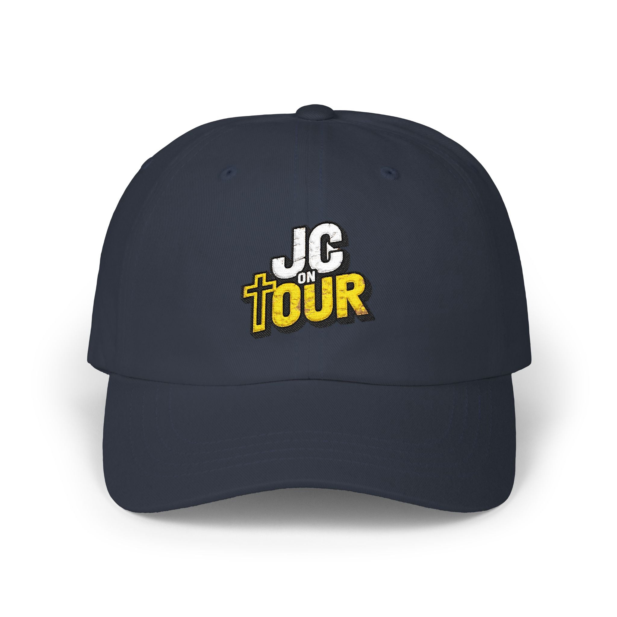 JC on Tour Embroidered Dad Cap – Classic Unstructured Baseball Hat