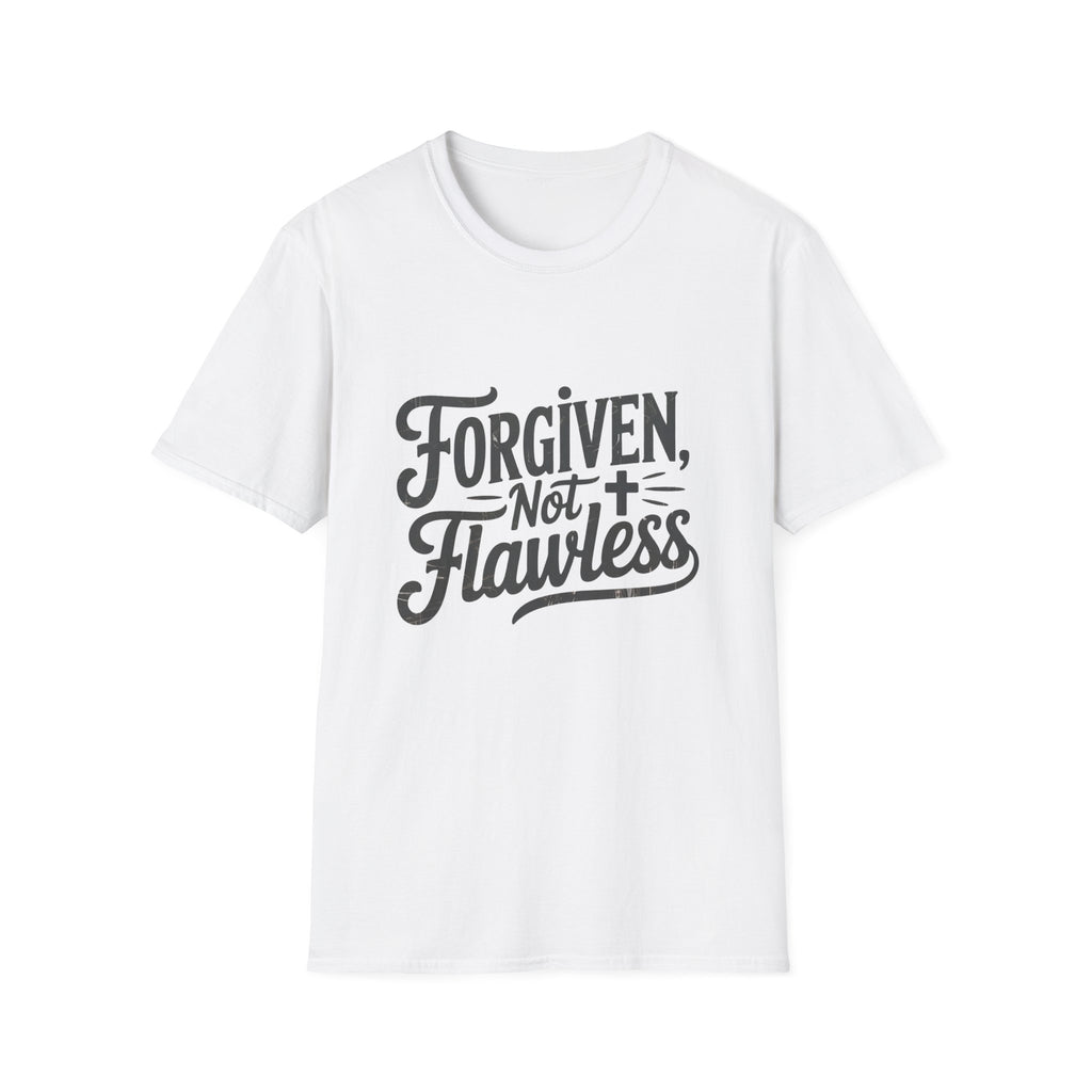 Forgiven Not Flawless T-Shirt – Faith Over Perfection