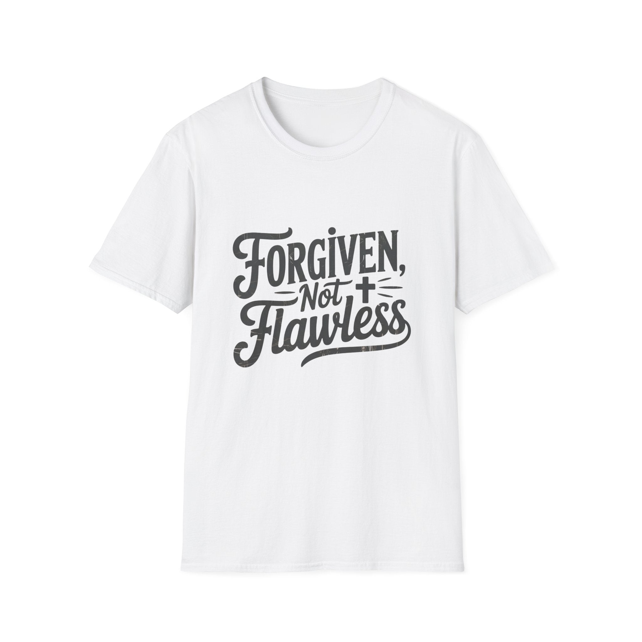 Forgiven Not Flawless T-Shirt – Faith Over Perfection