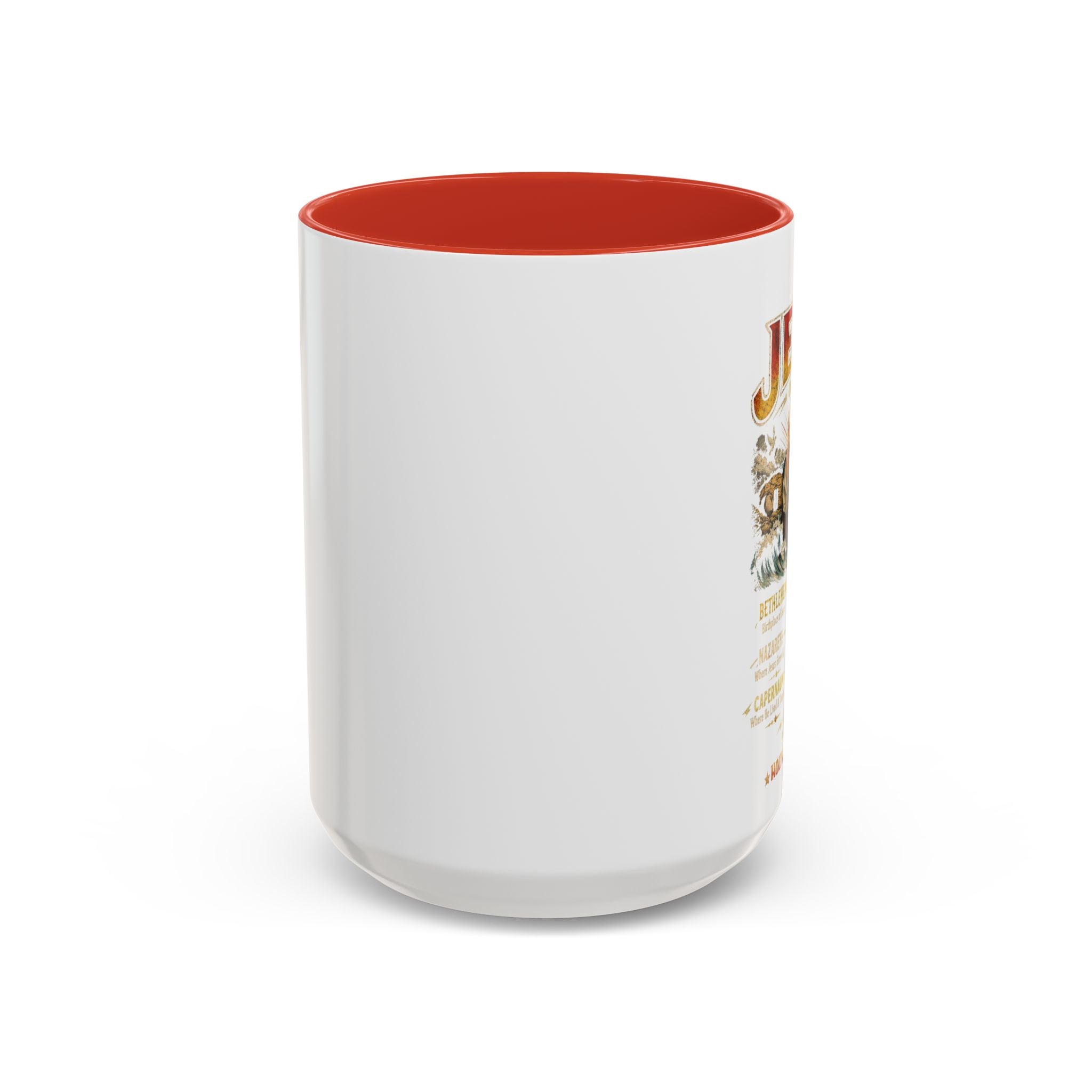 Jesus on Tour Coffee Mug — Band-Tour Style Map of Jesus’ Visits (11/15oz)
