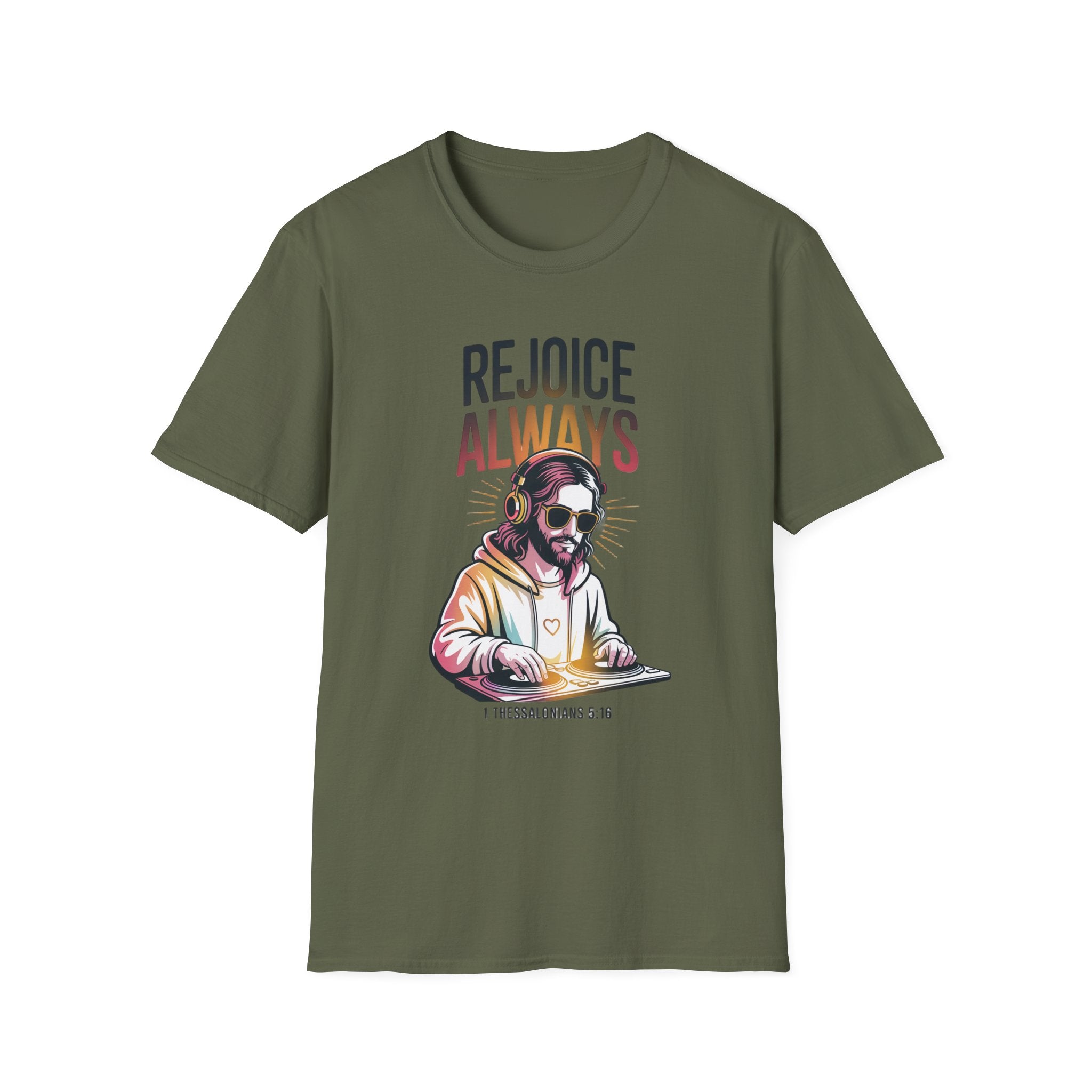 Rejoice Always - Jesus DJ T-Shirt