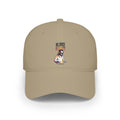 Low Profile Baseball Cap — Vintage 'Rejoice' Skull DJ Graphic Cap