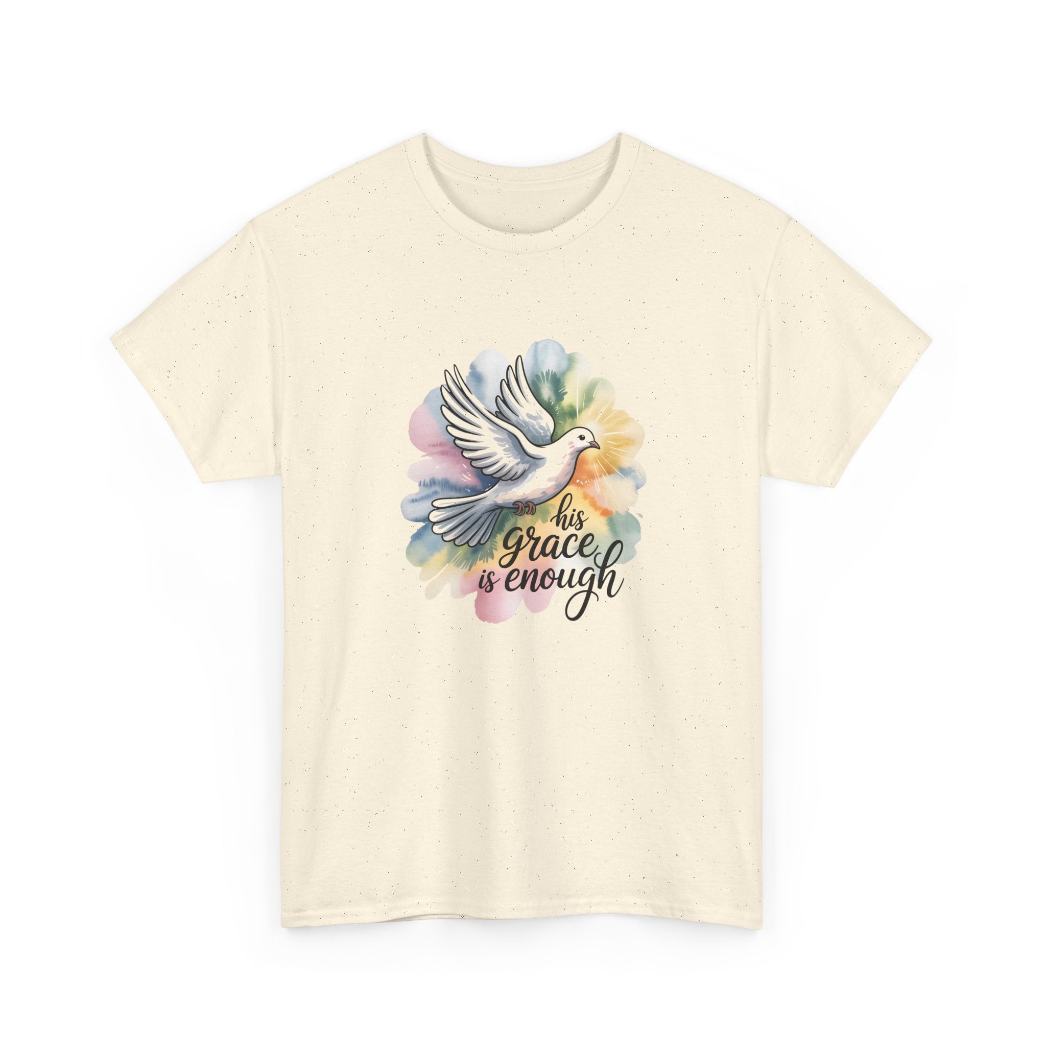 His Grace Is Enough Dove T-Shirt — Inspirational Christian Tee