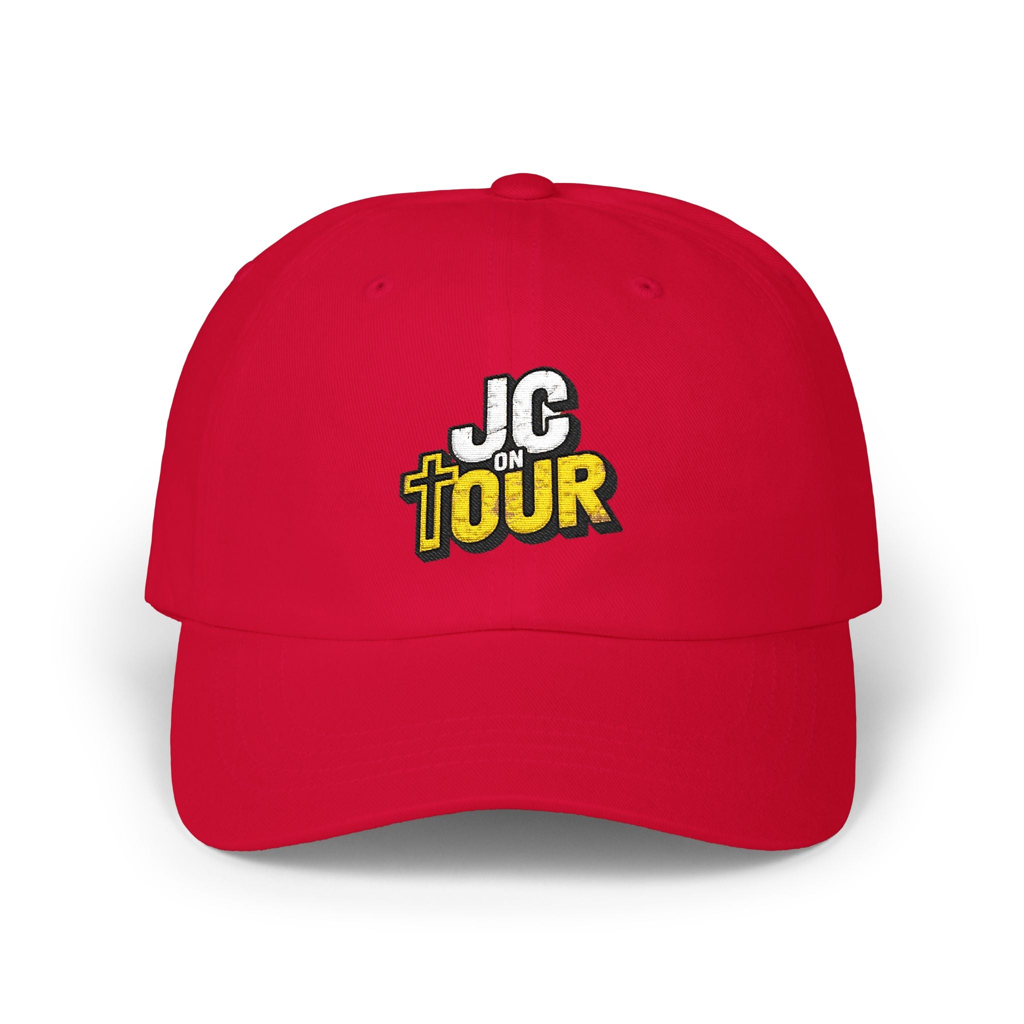 JC on Tour Embroidered Dad Cap – Classic Unstructured Baseball Hat
