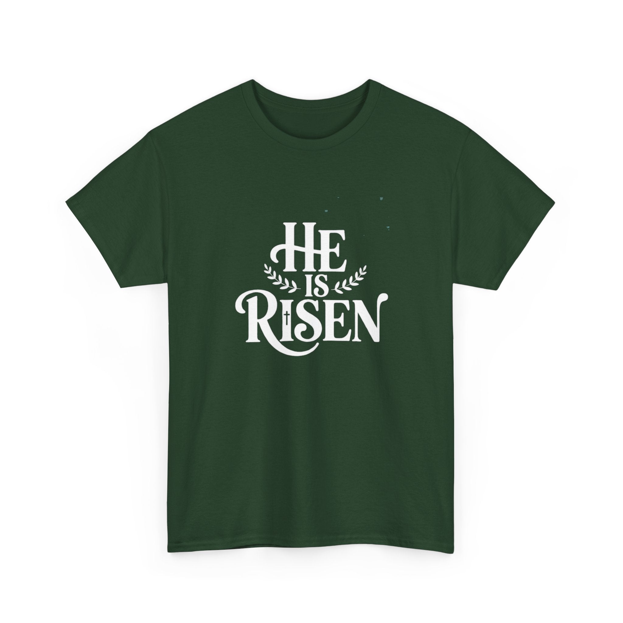 He Is Risen Christian T-Shirt — Faith Tee
