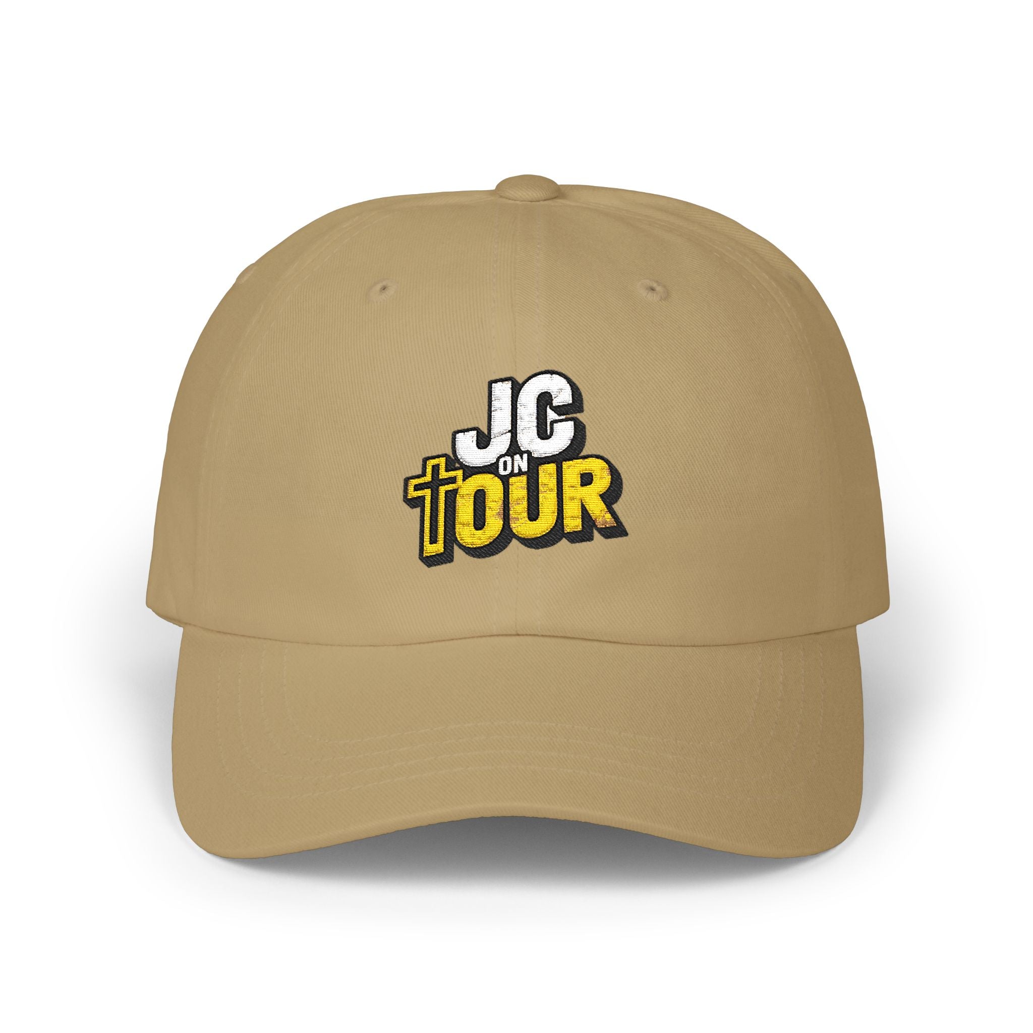 JC on Tour Embroidered Dad Cap – Classic Unstructured Baseball Hat