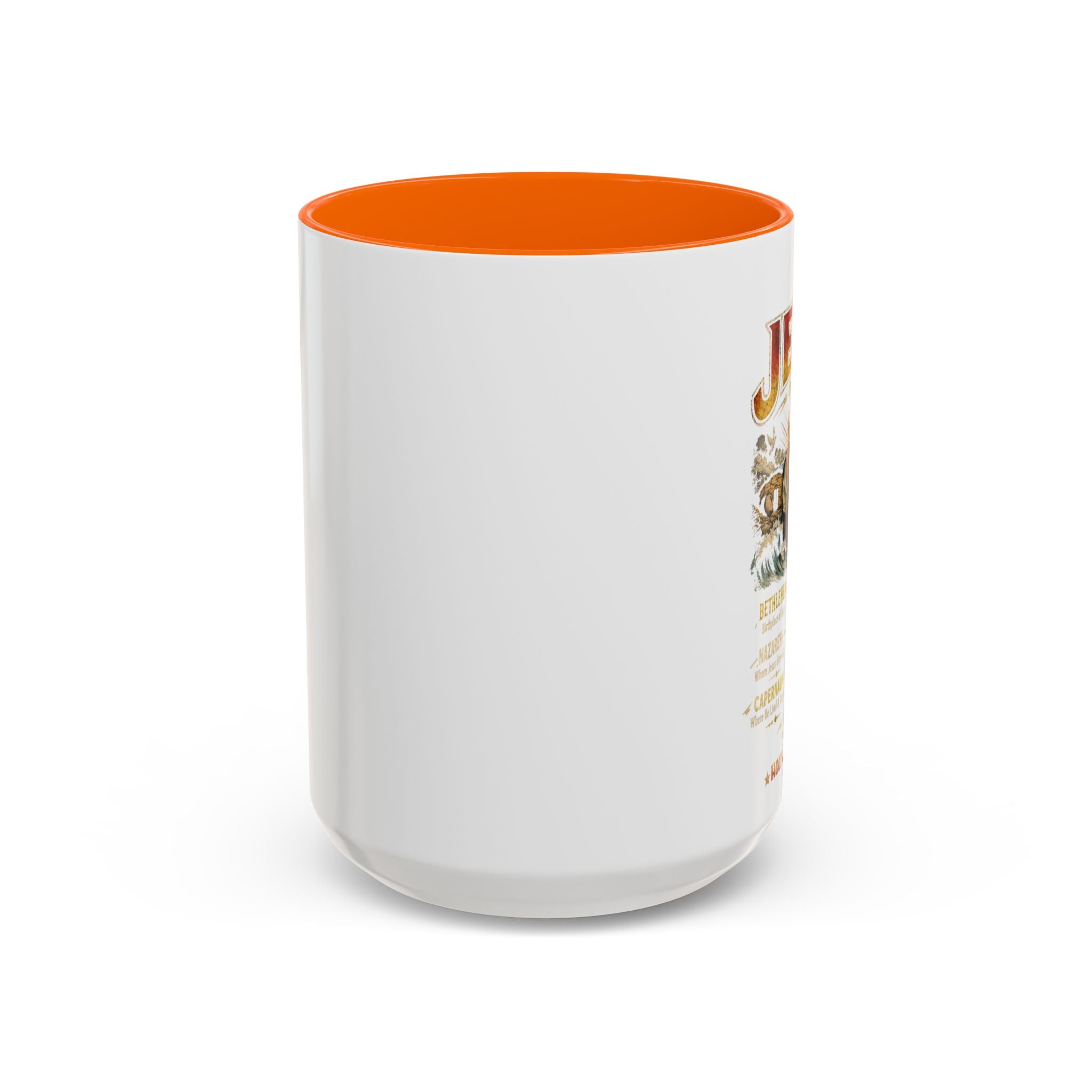 Jesus on Tour Coffee Mug — Band-Tour Style Map of Jesus’ Visits (11/15oz)