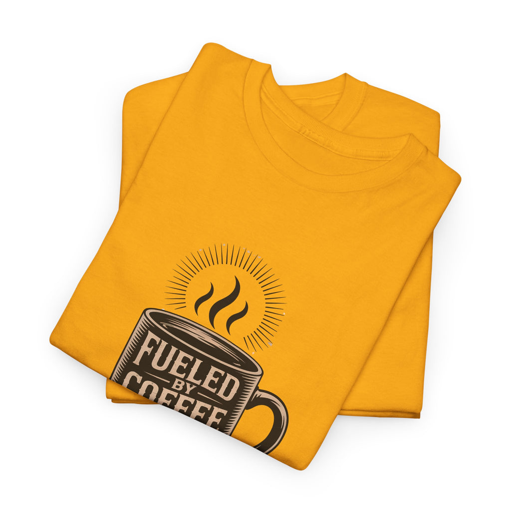 Fueled by Coffee and Christ - Casual Worship T-Shirt