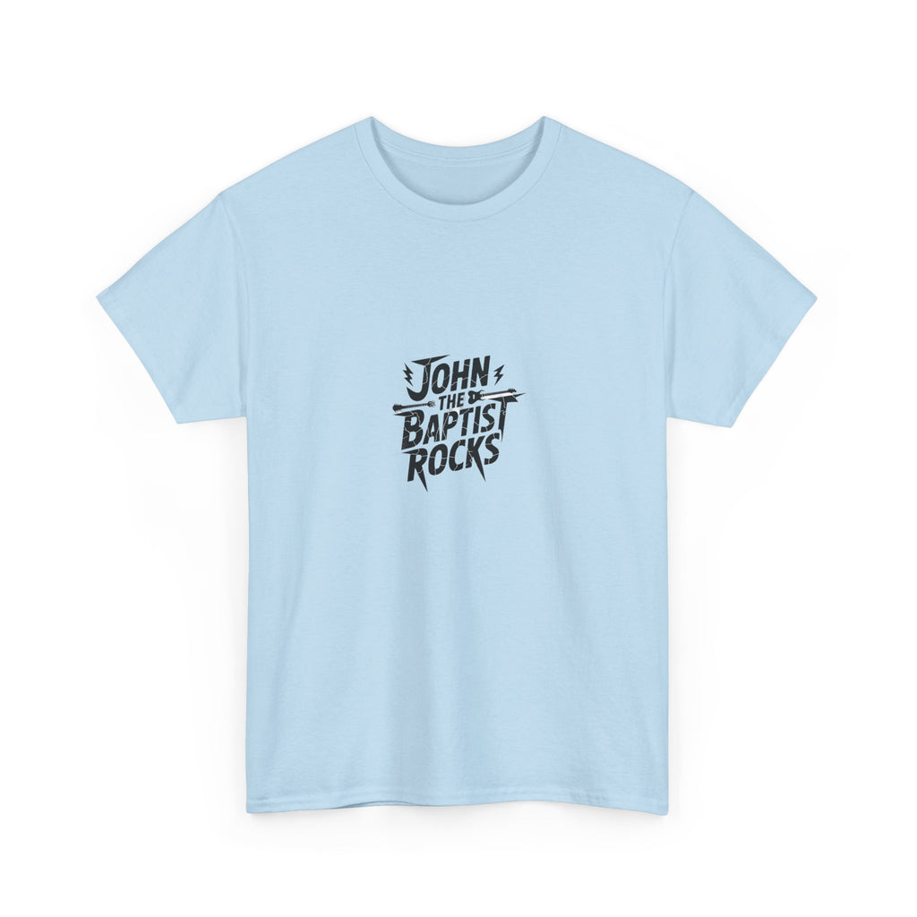 John the Baptist Rocks T-Shirt — Rock ’n’ Roll Christian Tee