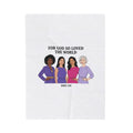 For God So Loved The World Blanket | IWD Feminist Empowerment, Equality Design