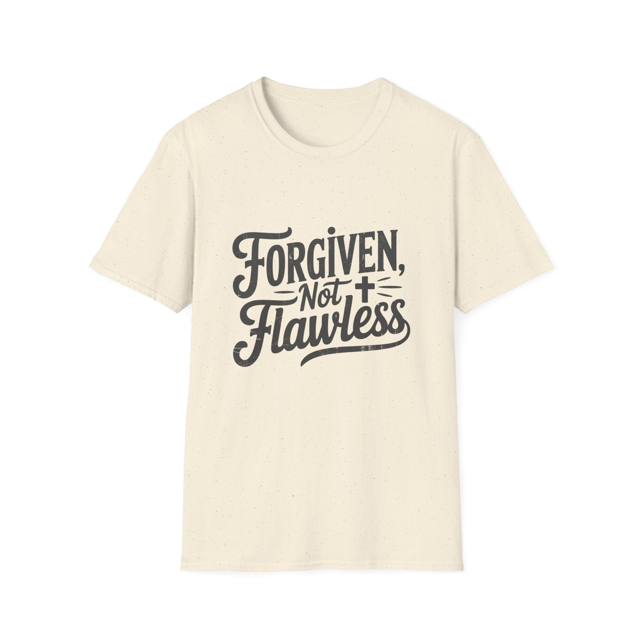 Forgiven Not Flawless T-Shirt – Faith Over Perfection