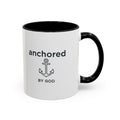 Sip & Smile anchored by God – Inspirational Mug