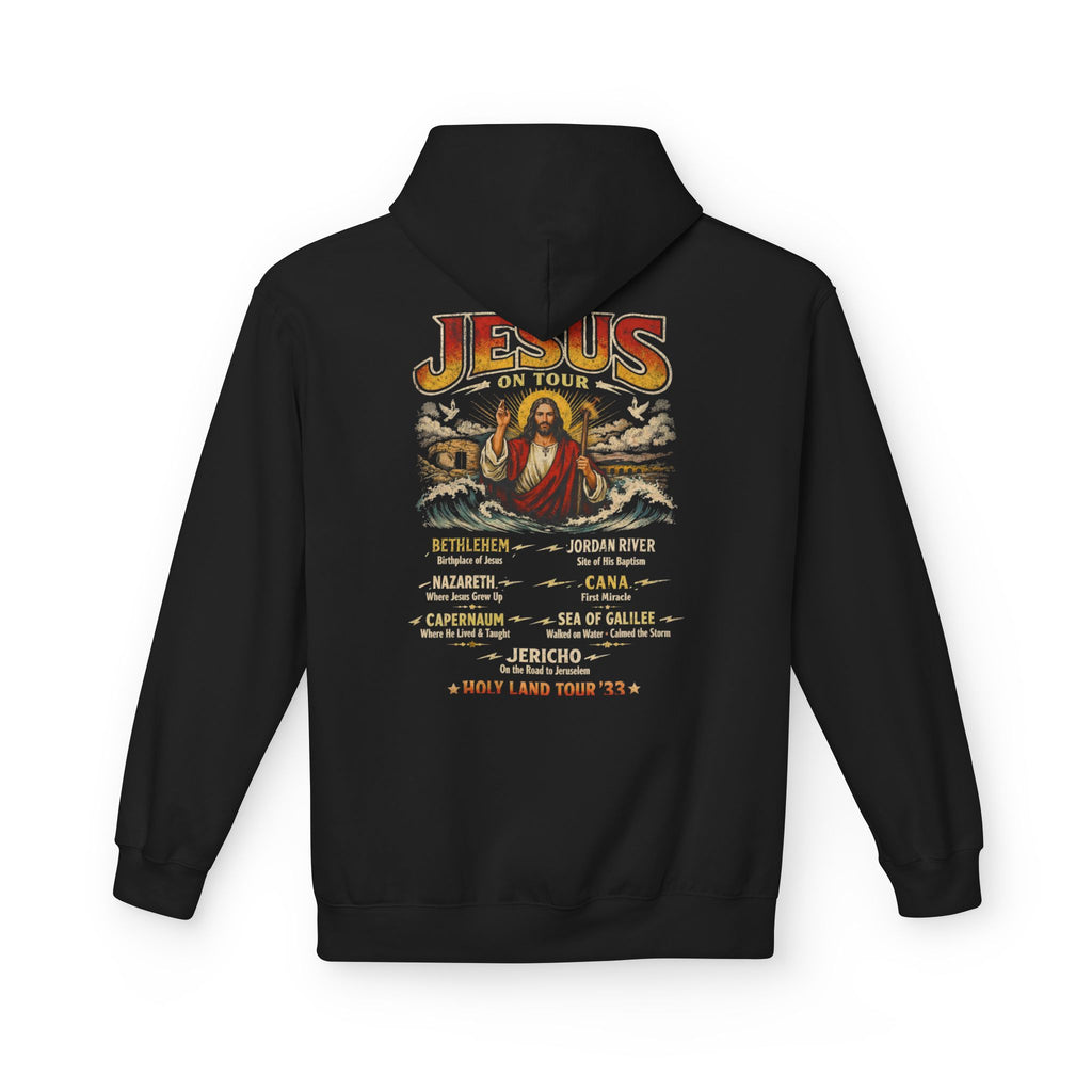 Jesus Tour Hoodie — Holy Land Tour Vintage Religious Sweatshirt