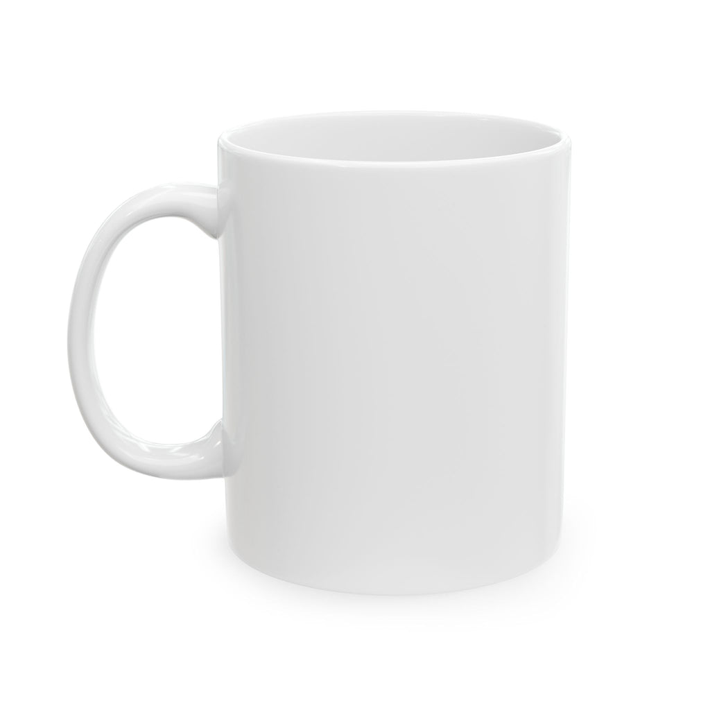 Trust in God Cross Mug — Minimalist Christian Coffee Cup