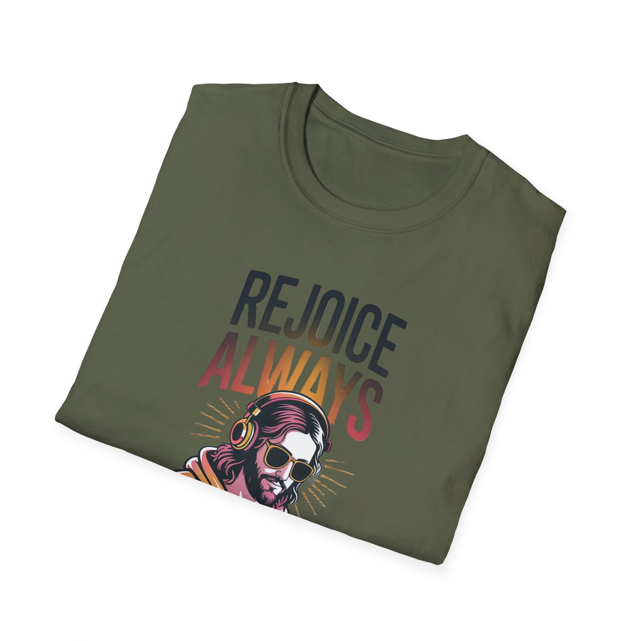 Rejoice Always - Jesus DJ T-Shirt