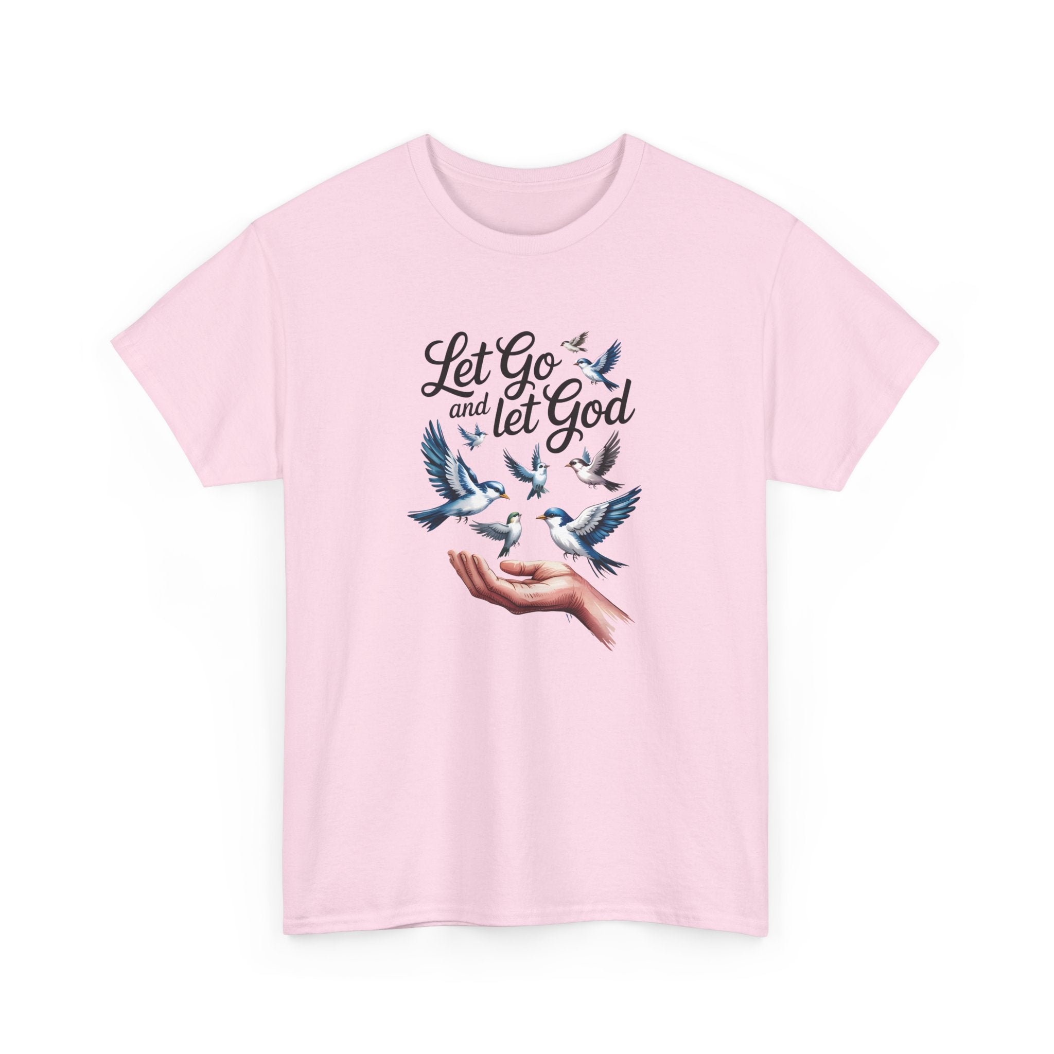 Let Go and Let God Tee — Hand & Flock Faith T-Shirt