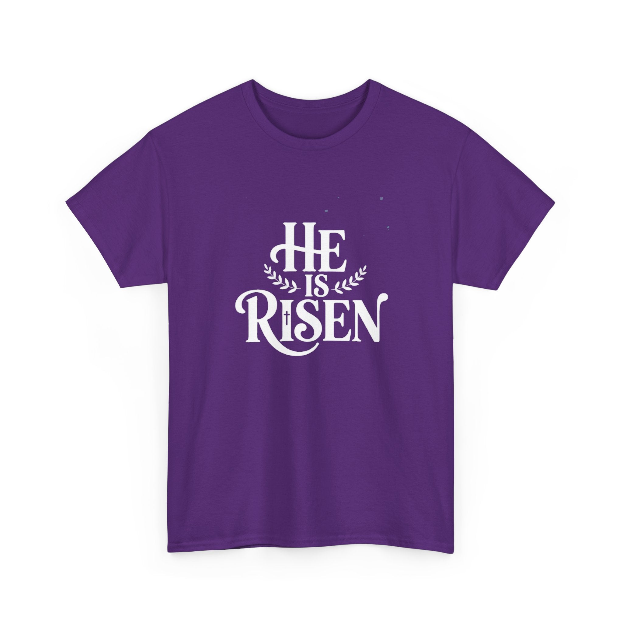He Is Risen Christian T-Shirt — Faith Tee