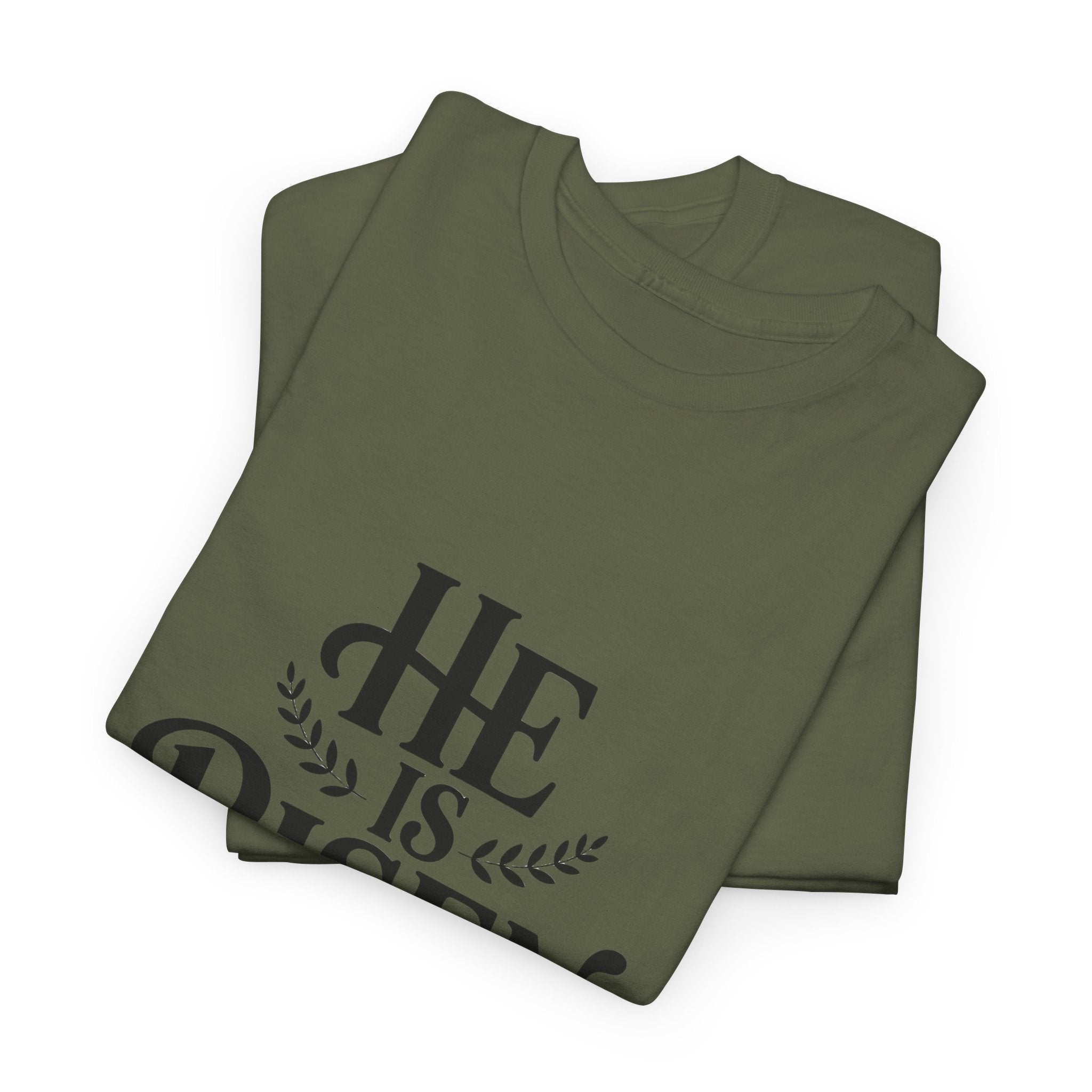 He Is Risen Christian T-Shirt — Faith Tee