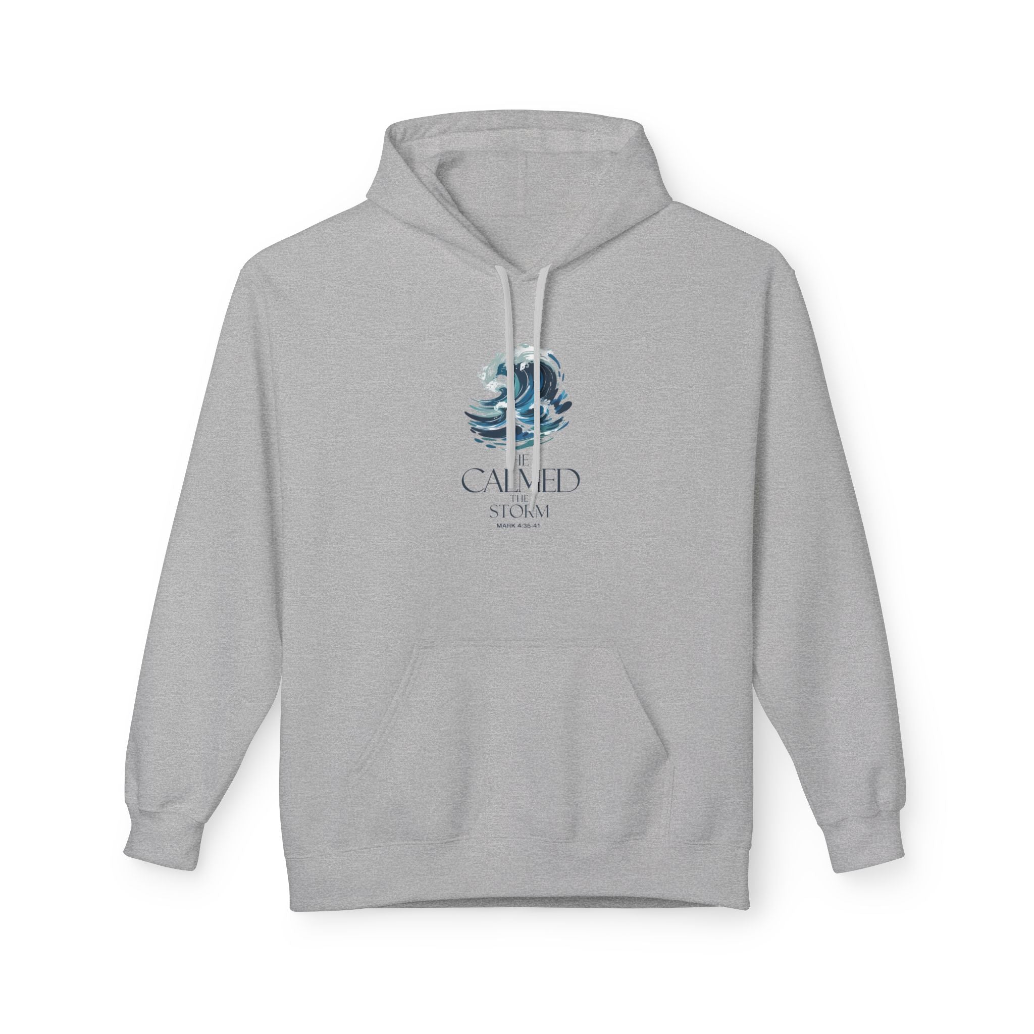 Calmed Soul Floral Hoodie - Serenity Botanical Graphic Sweatshirt