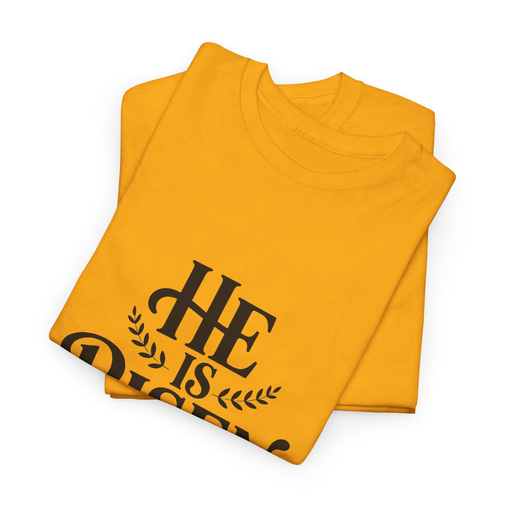 He Is Risen Christian T-Shirt — Faith Tee