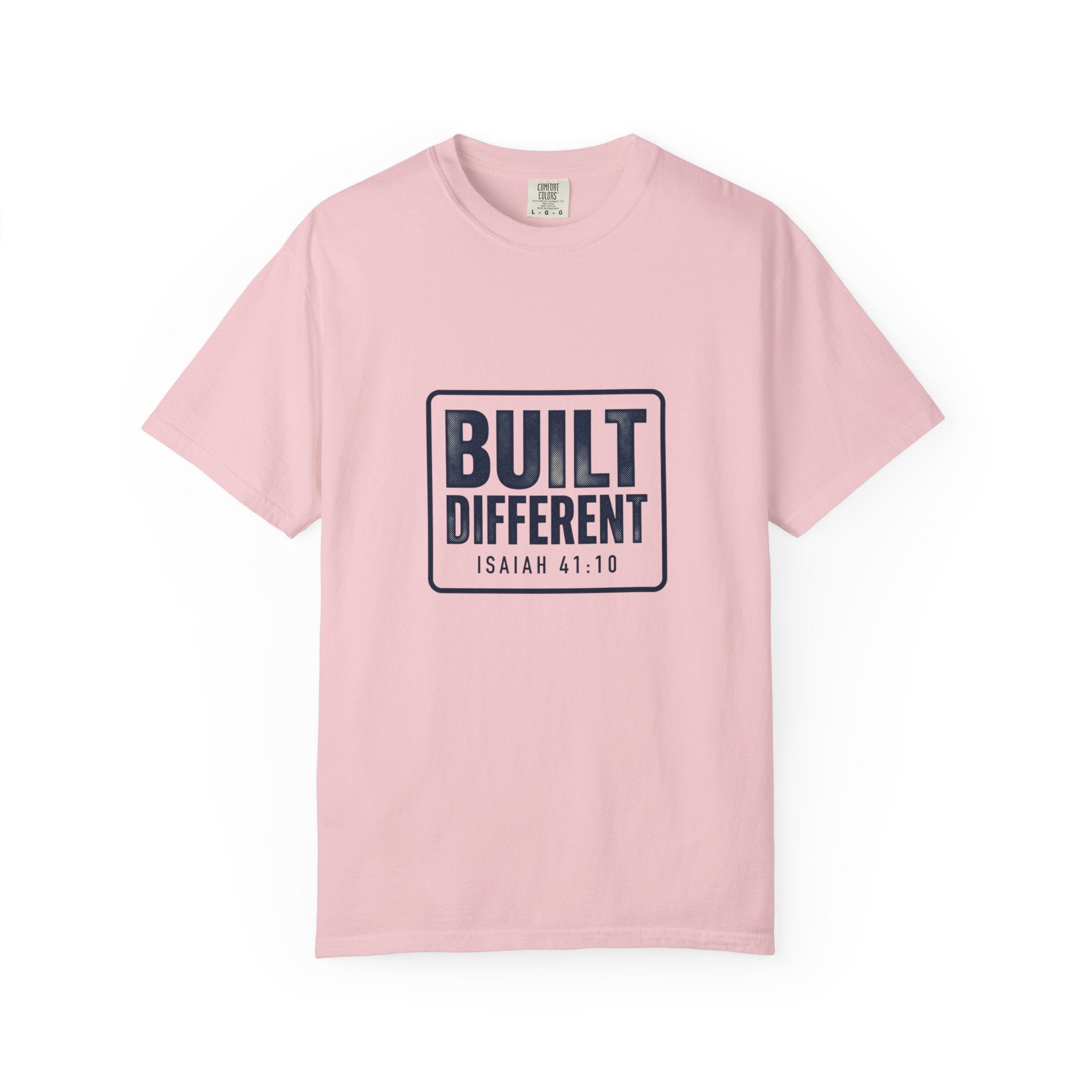 Built Different Isaiah 41:10 Tee