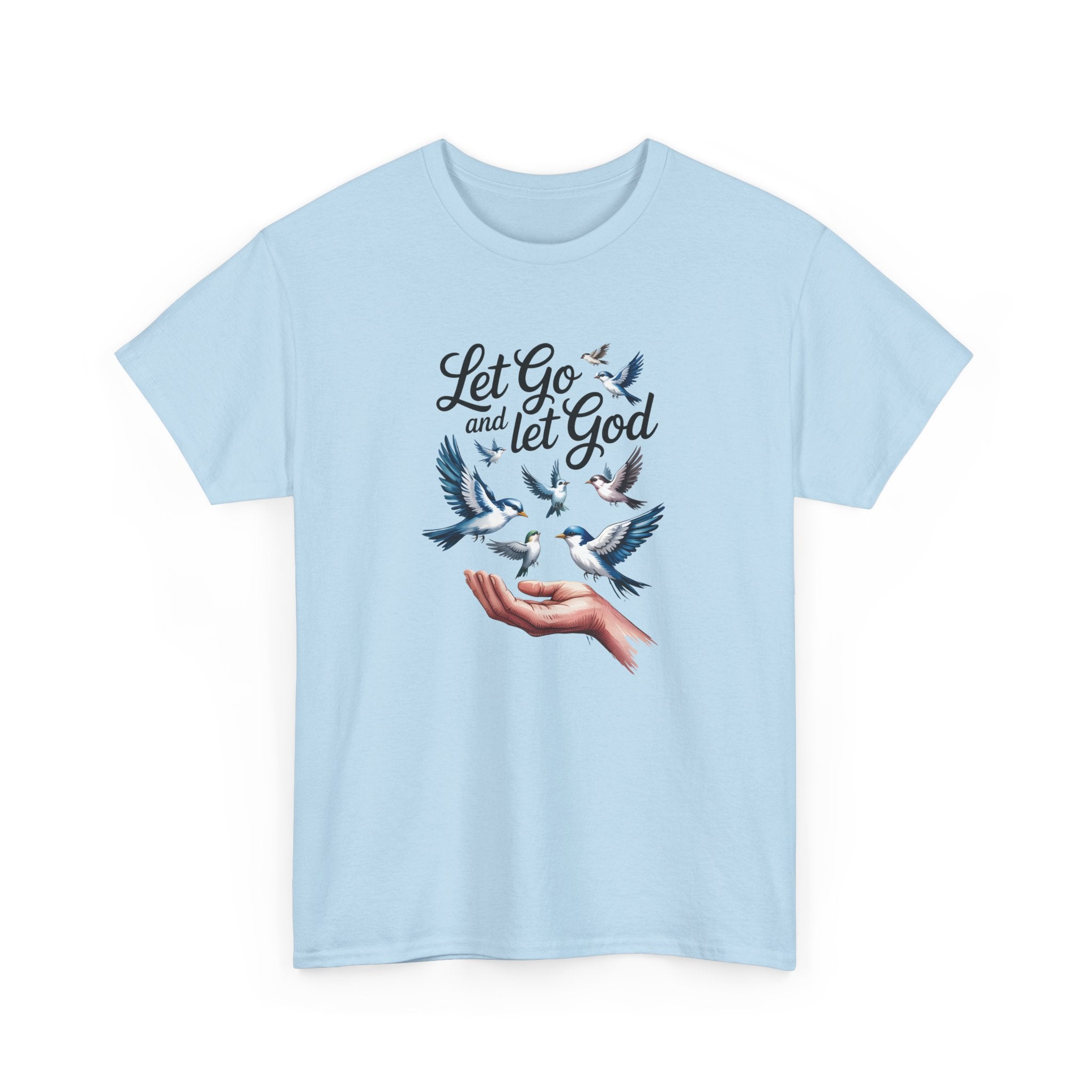Let Go and Let God Tee — Hand & Flock Faith T-Shirt