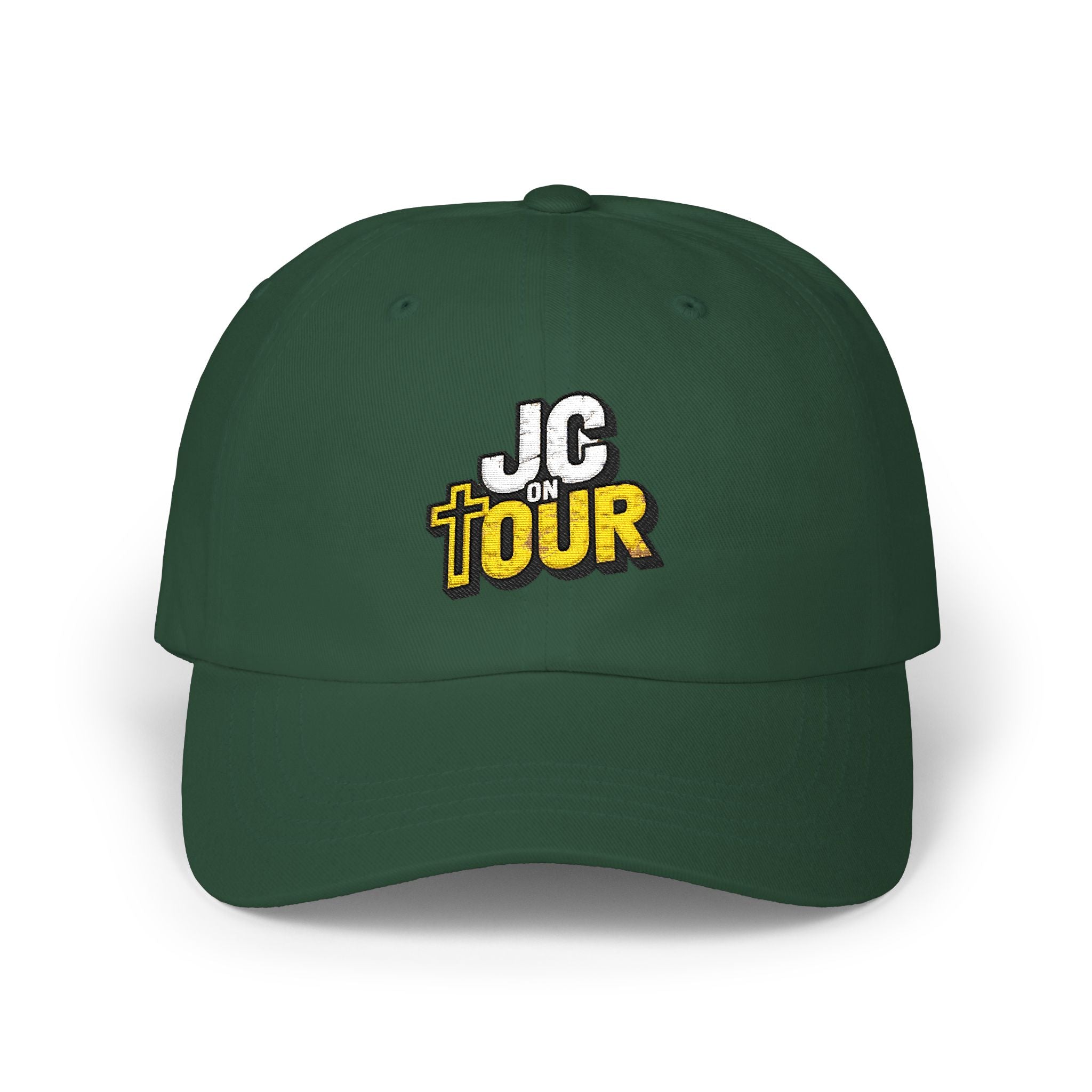 JC on Tour Embroidered Dad Cap – Classic Unstructured Baseball Hat