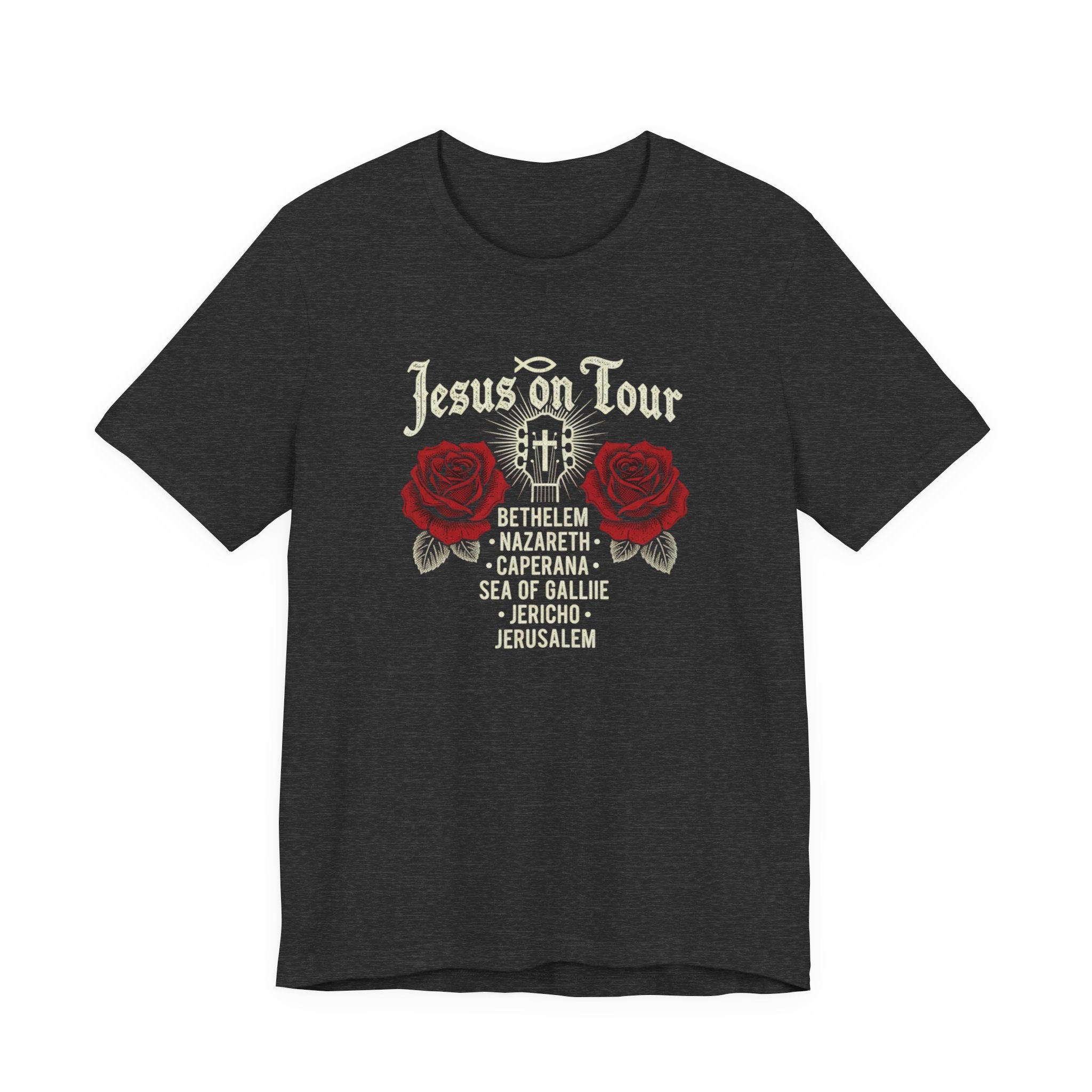 Jesus On Tour – Rock ’n’ Roll T-Shirt
