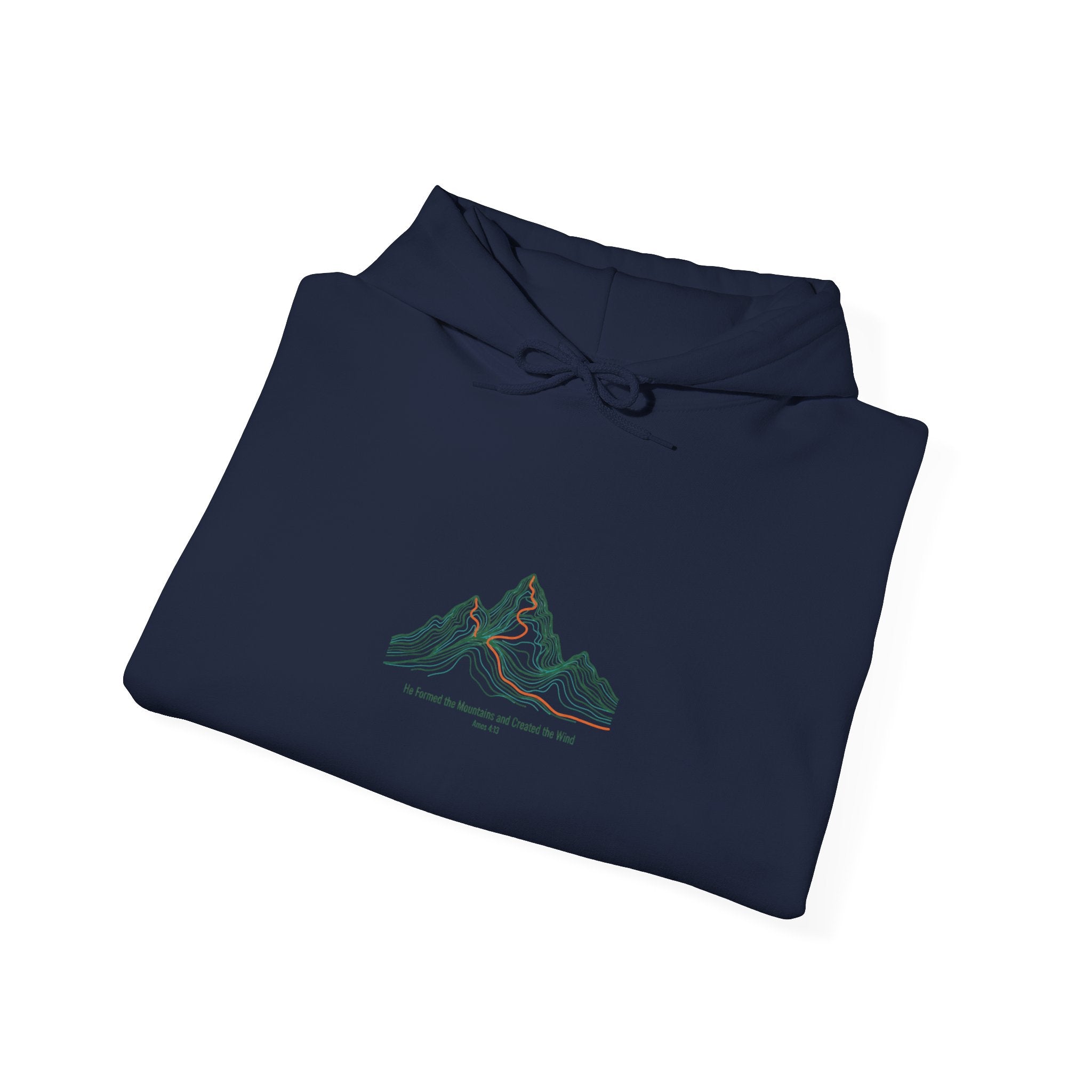 Topo Contour Mountain Hoodie | topographic map print, contour line design