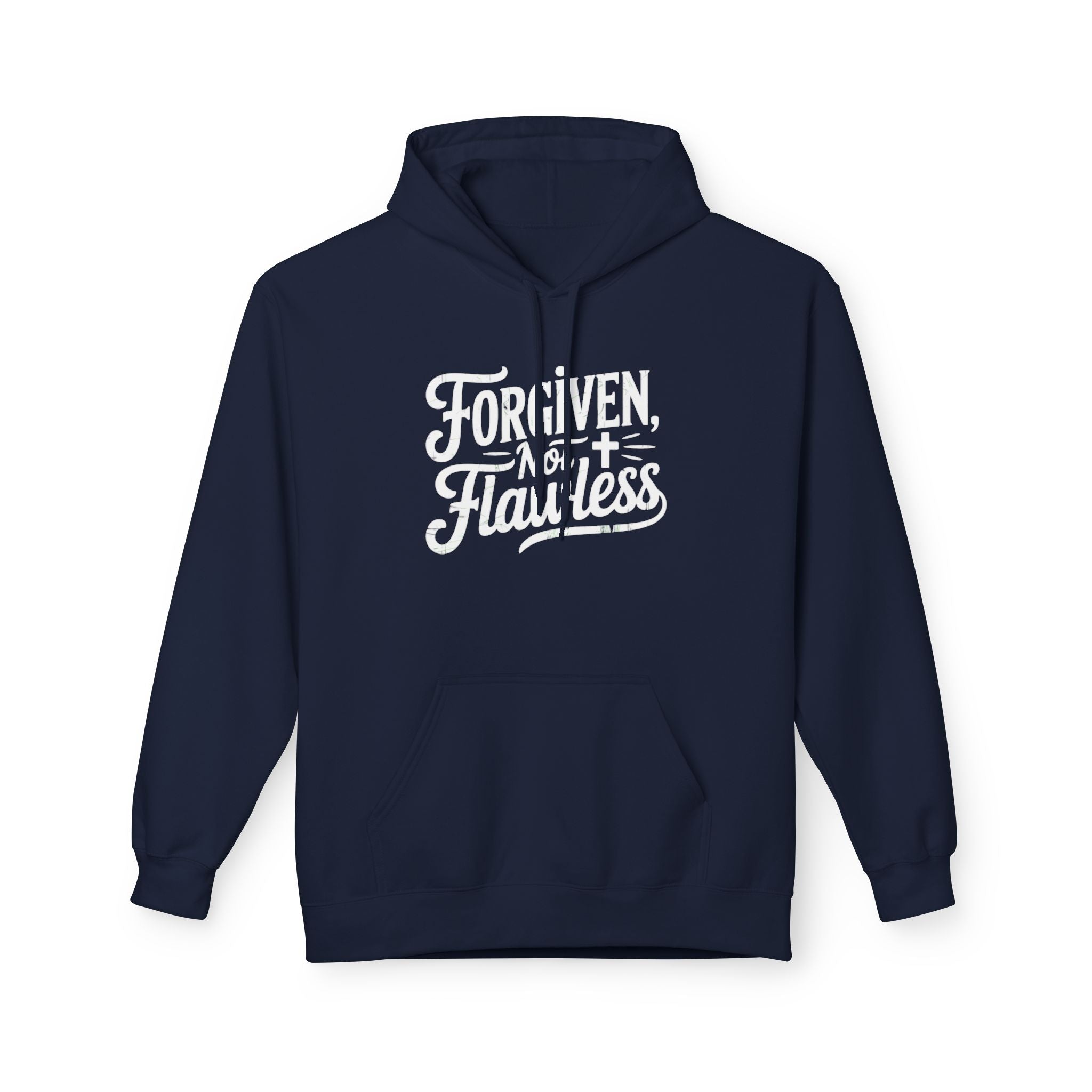 Forgiven Not Flawless - Christian Faith Hoodie