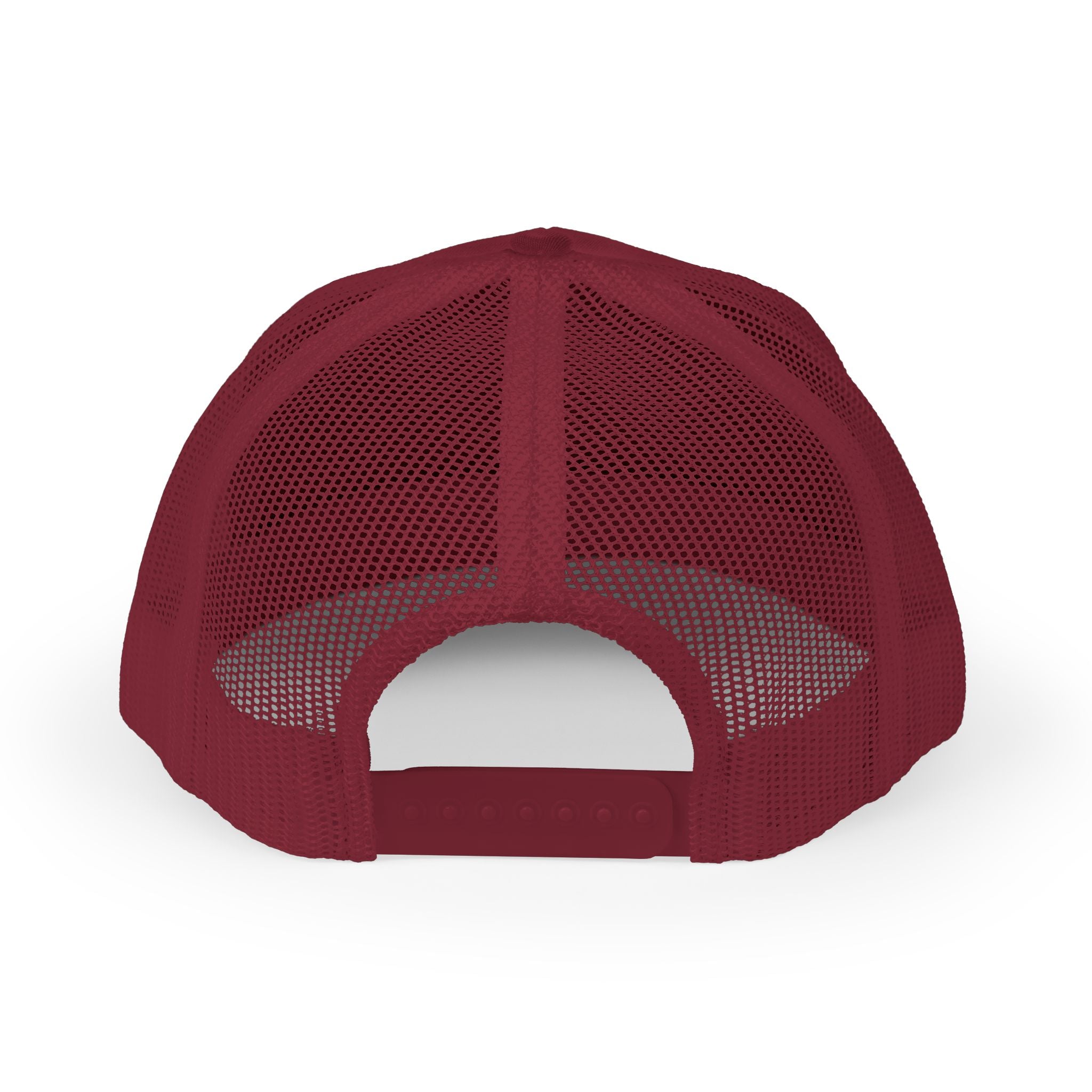 Be Nice Smiley Snapback Trucker Cap — Positive Message Mesh Hat