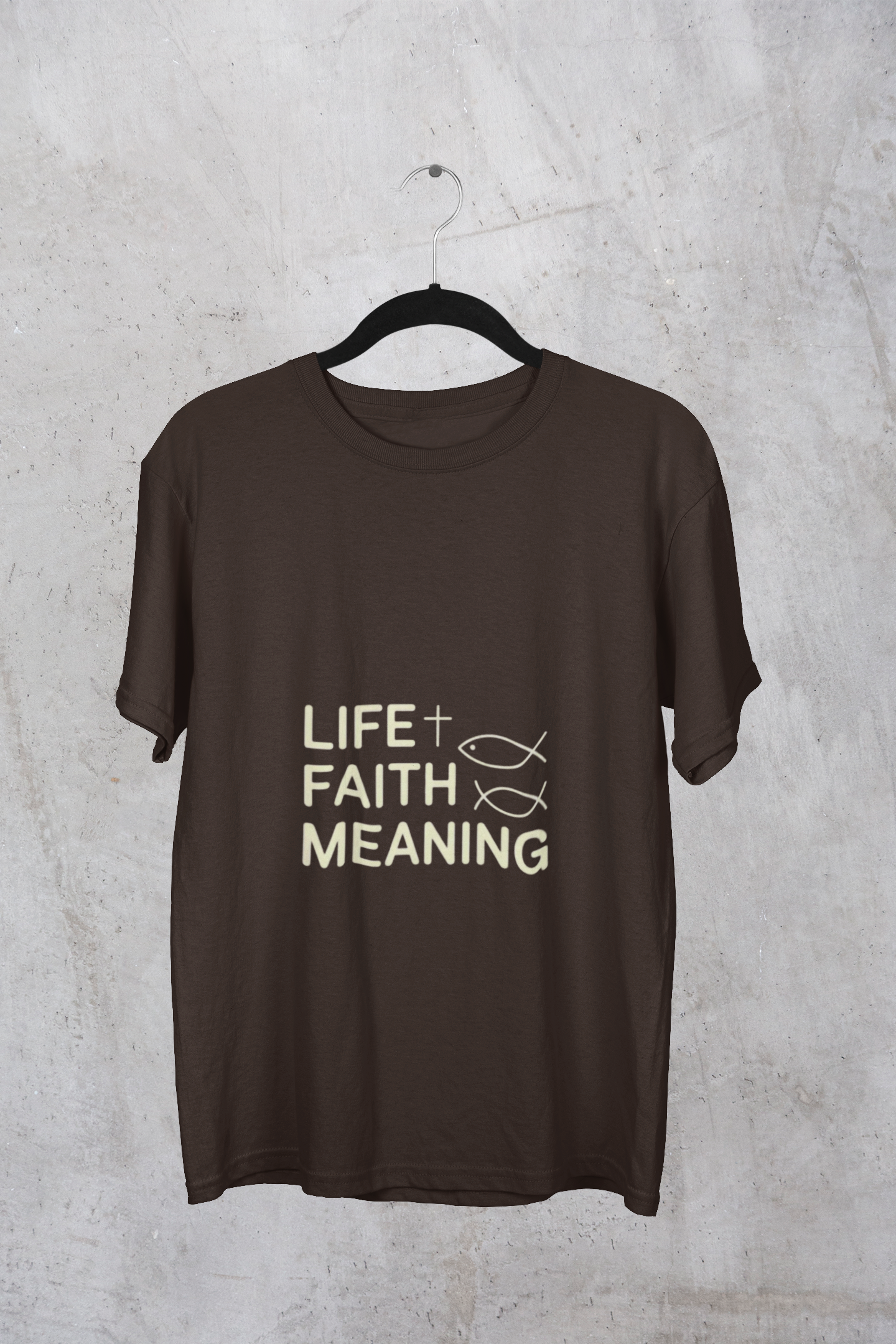 Life Faith Meaning  — Inspirational Faith Tee