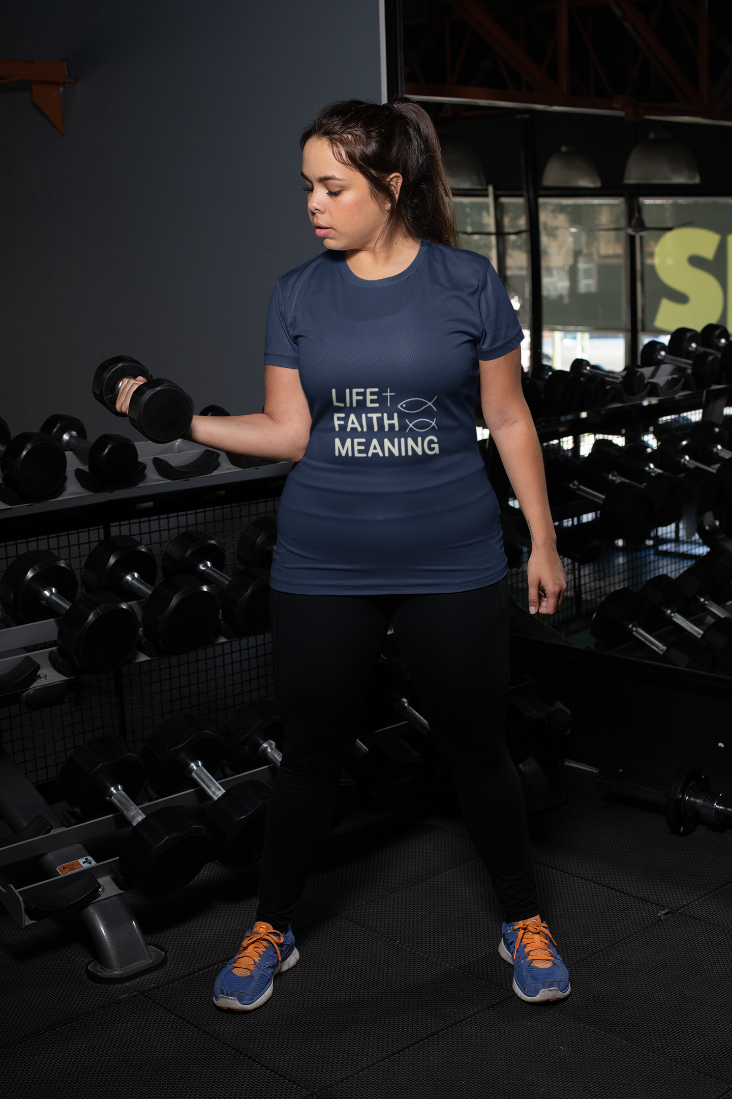 Life Faith Meaning  — Inspirational Faith Tee