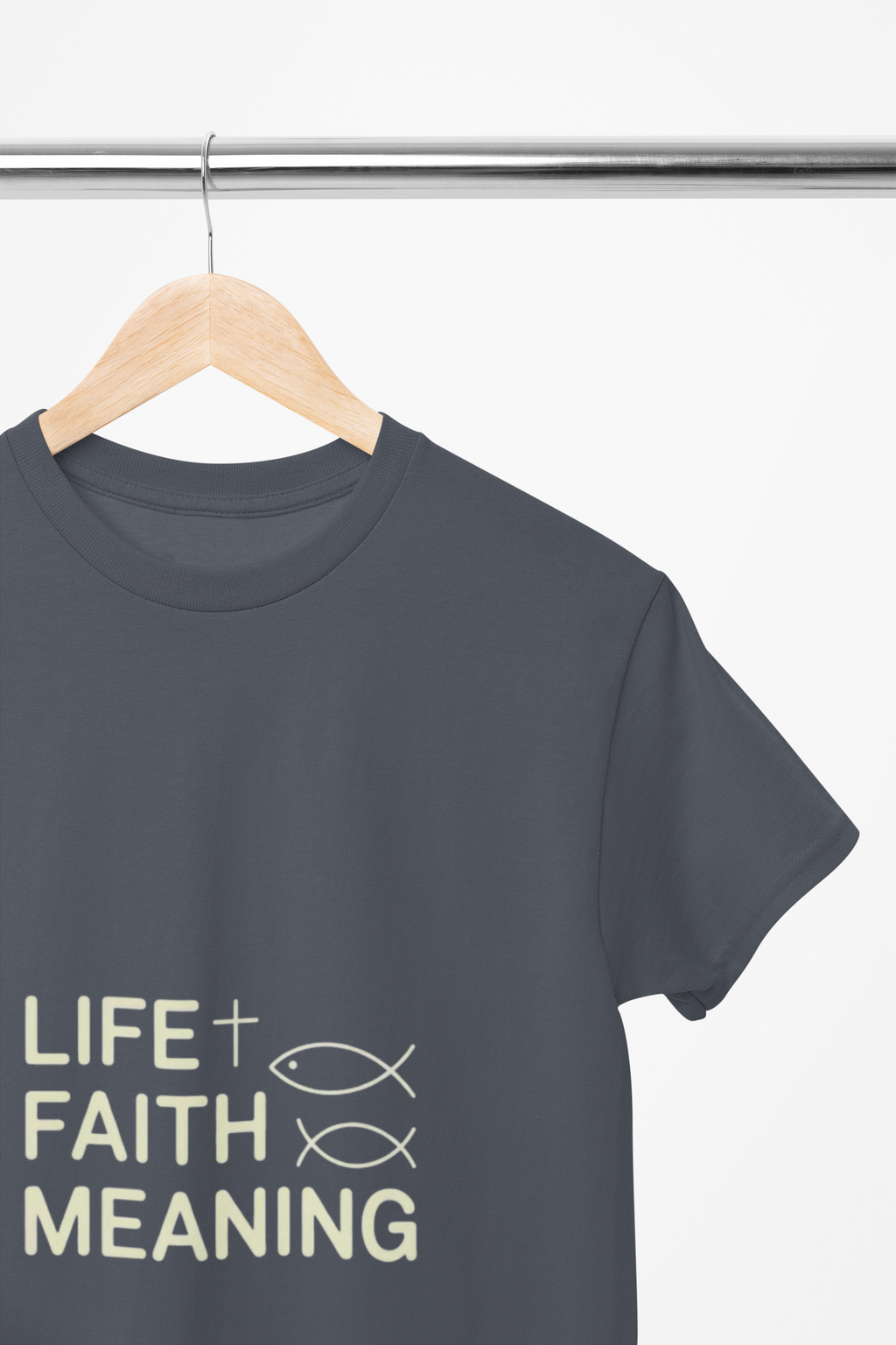 Life Faith Meaning  — Inspirational Faith Tee