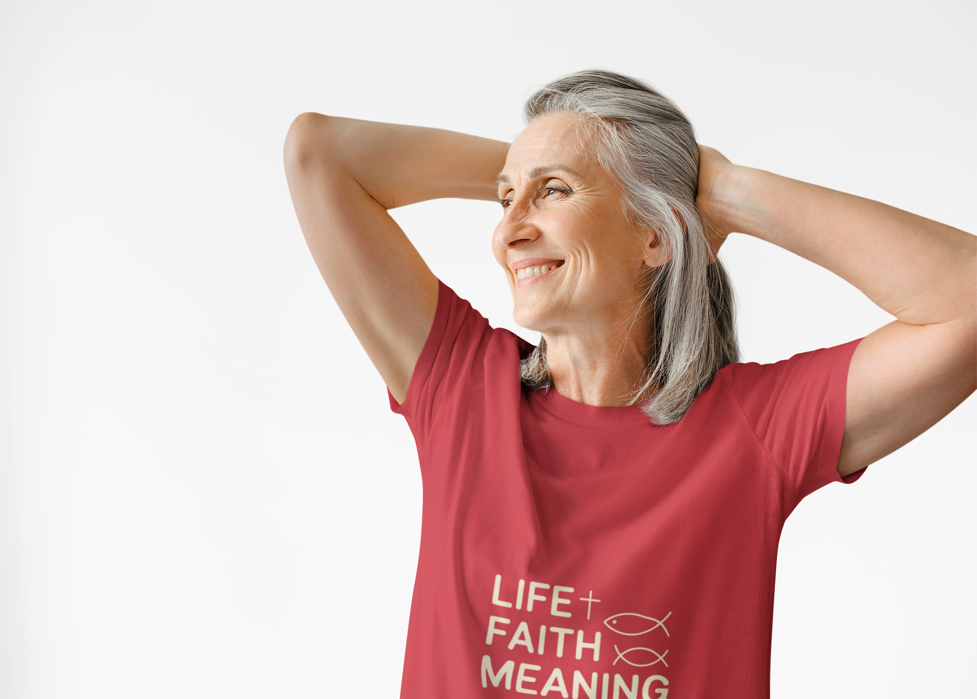 Life Faith Meaning  — Inspirational Faith Tee
