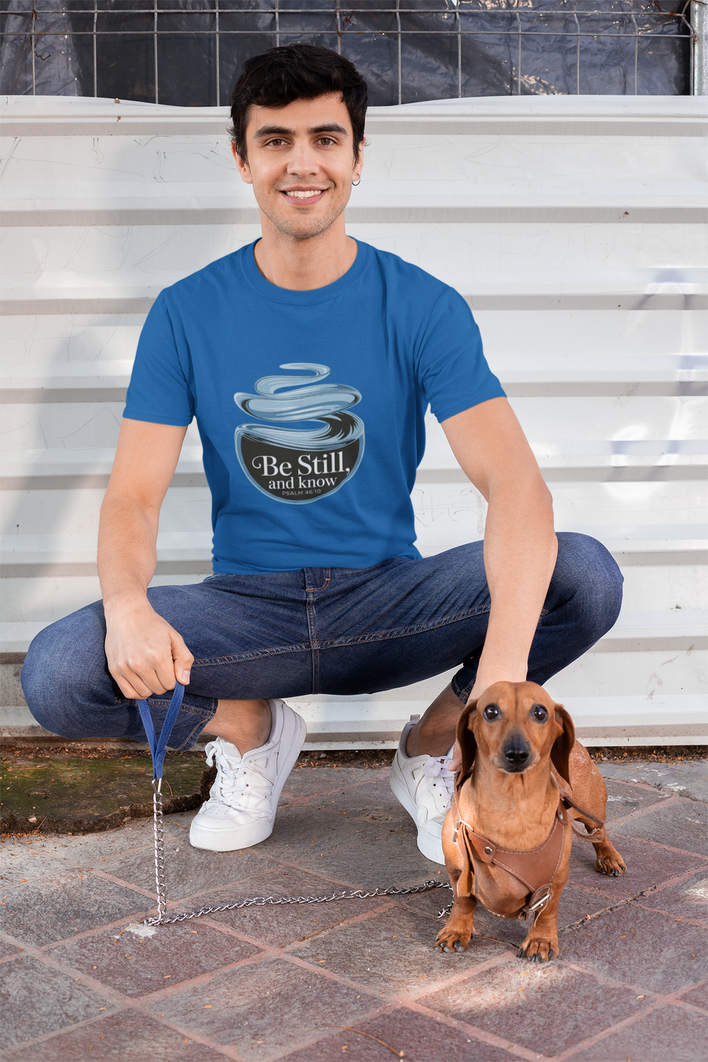 Be Still T-Shirt — Calm Inspirational Tee
