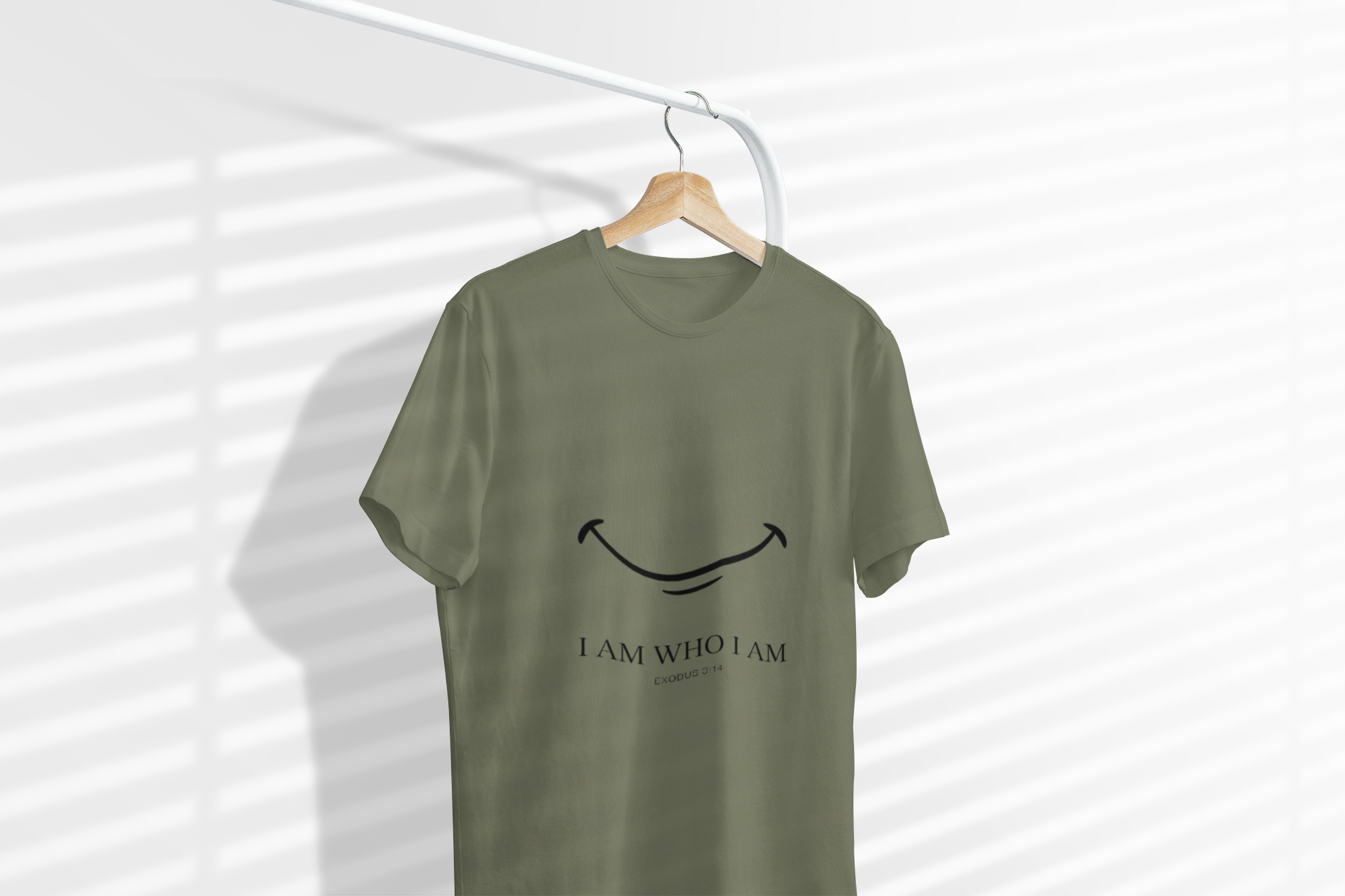 I Am Who I Am Exodus 3:14 Christian T-Shirt — Faith-Based Inspirational Tee