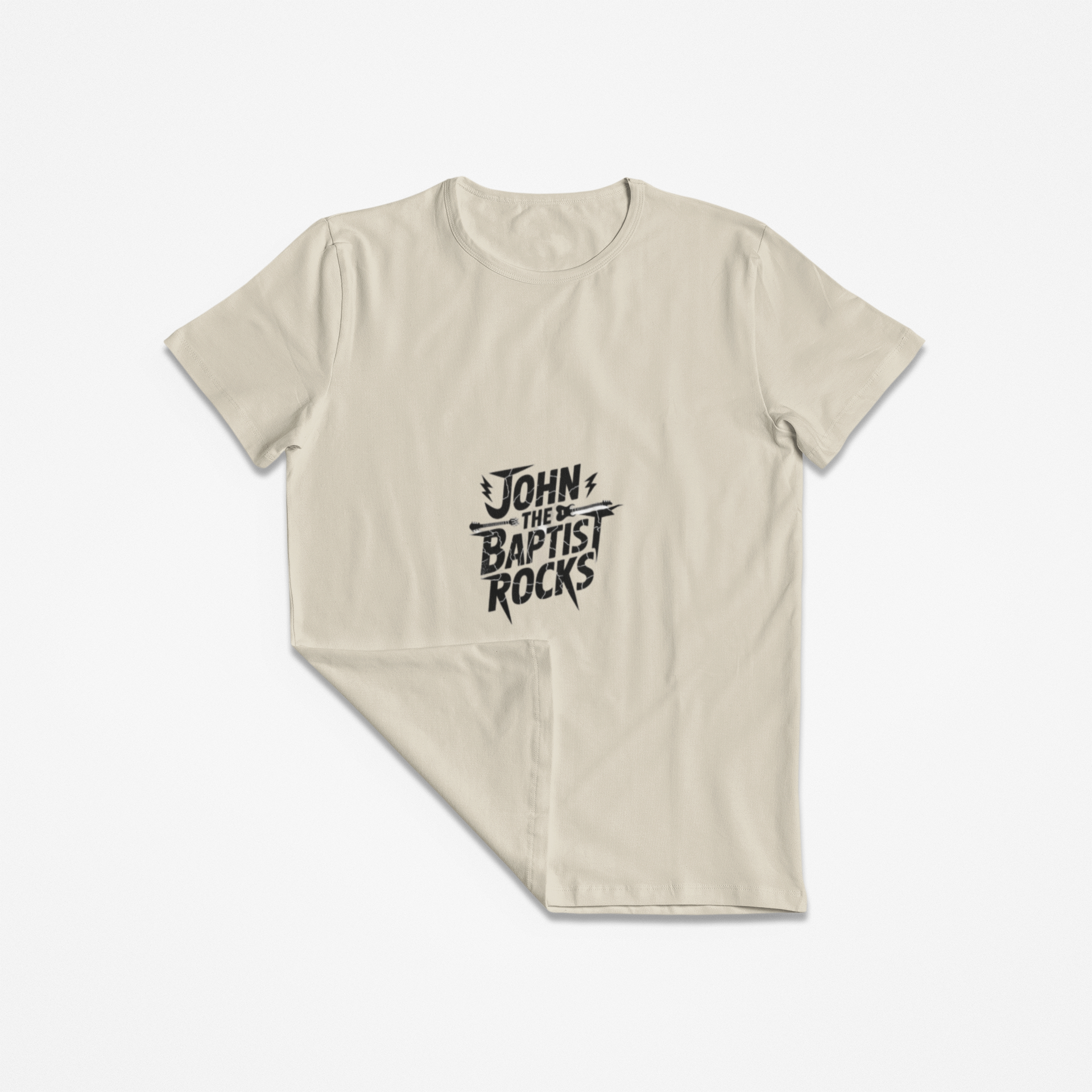 John the Baptist Rocks T-Shirt — Rock ’n’ Roll Christian Tee