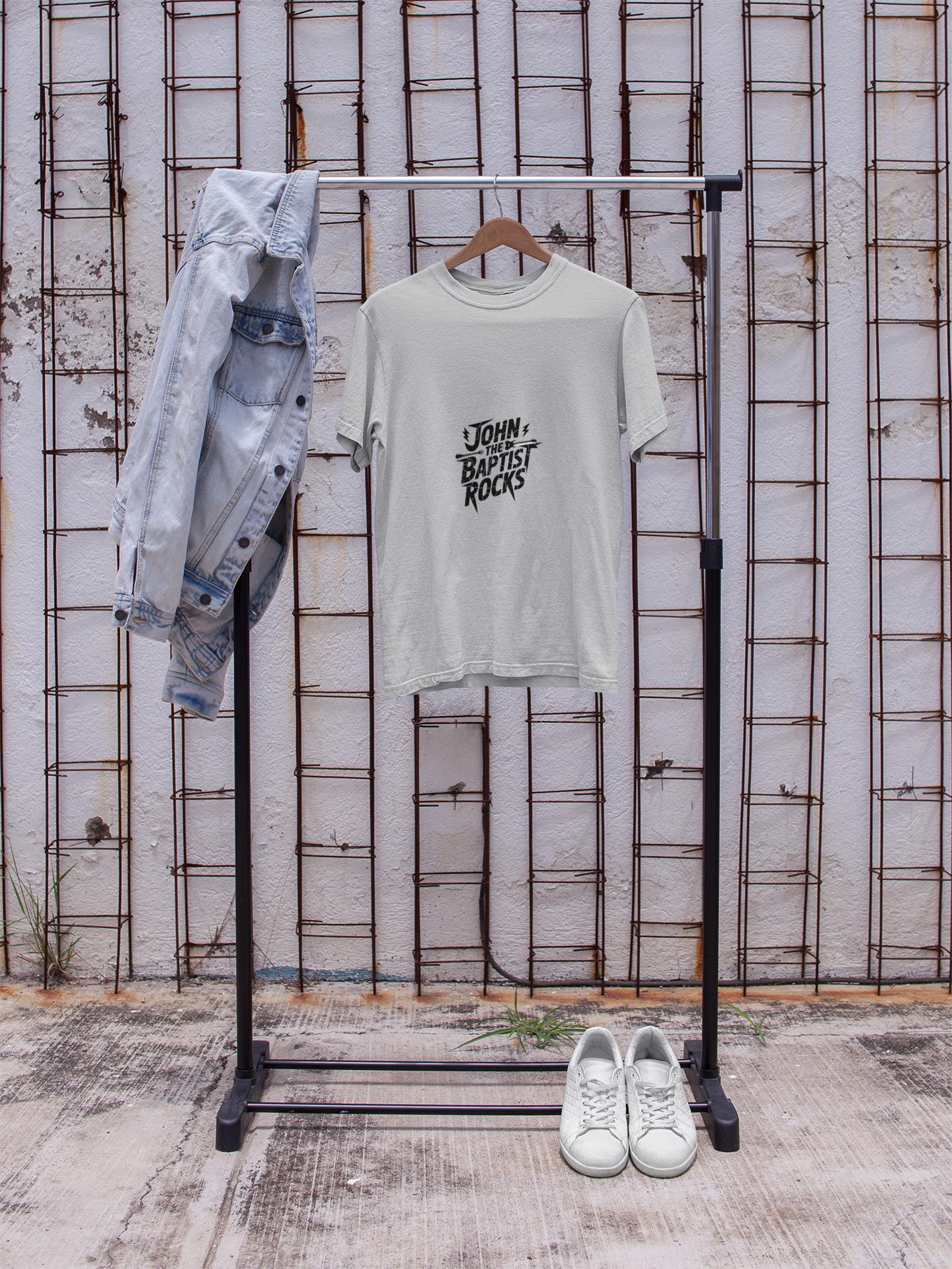 John the Baptist Rocks T-Shirt — Rock ’n’ Roll Christian Tee