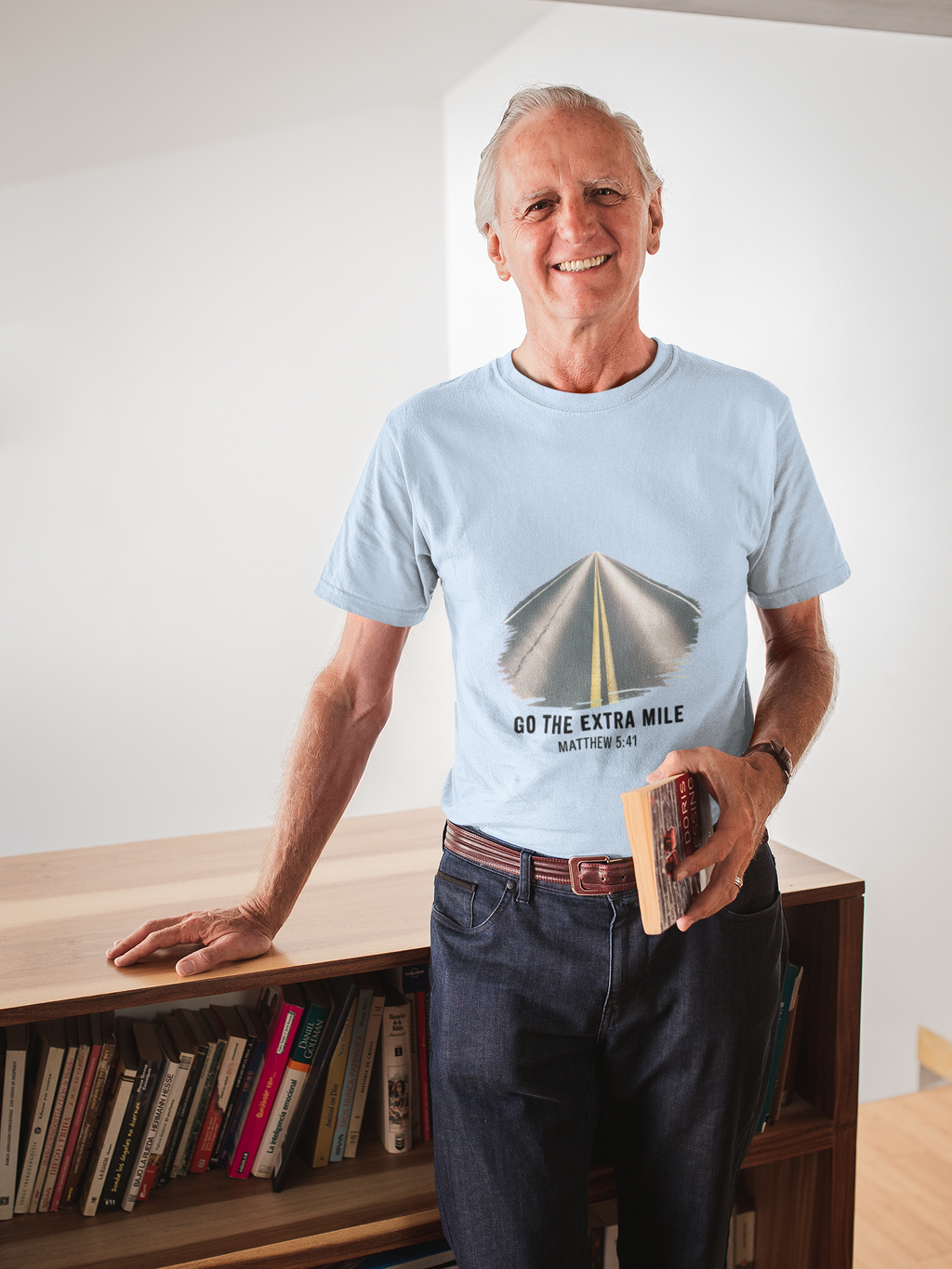 Go the Extra Mile – Christian Inspirational Faith T-Shirt