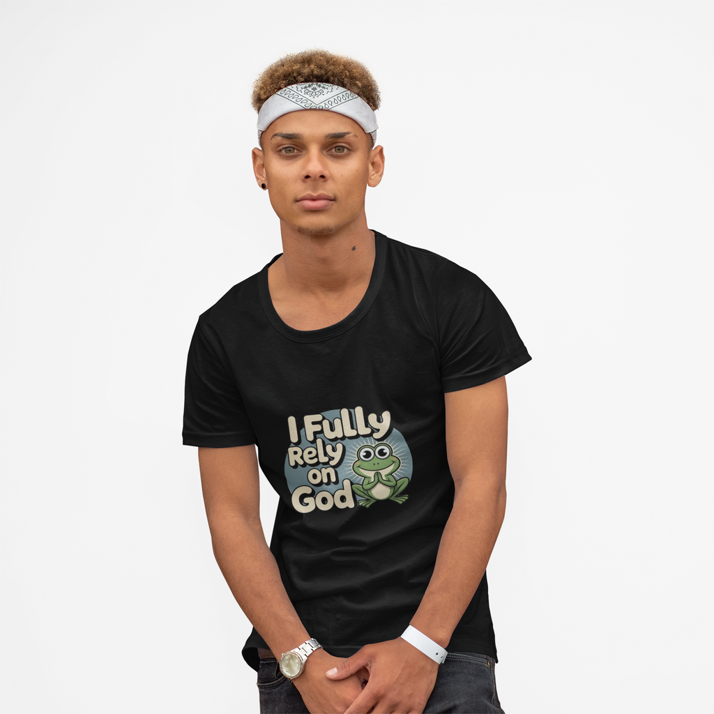 F.R.O.G. – Fully Rely On God Christian T-Shirt